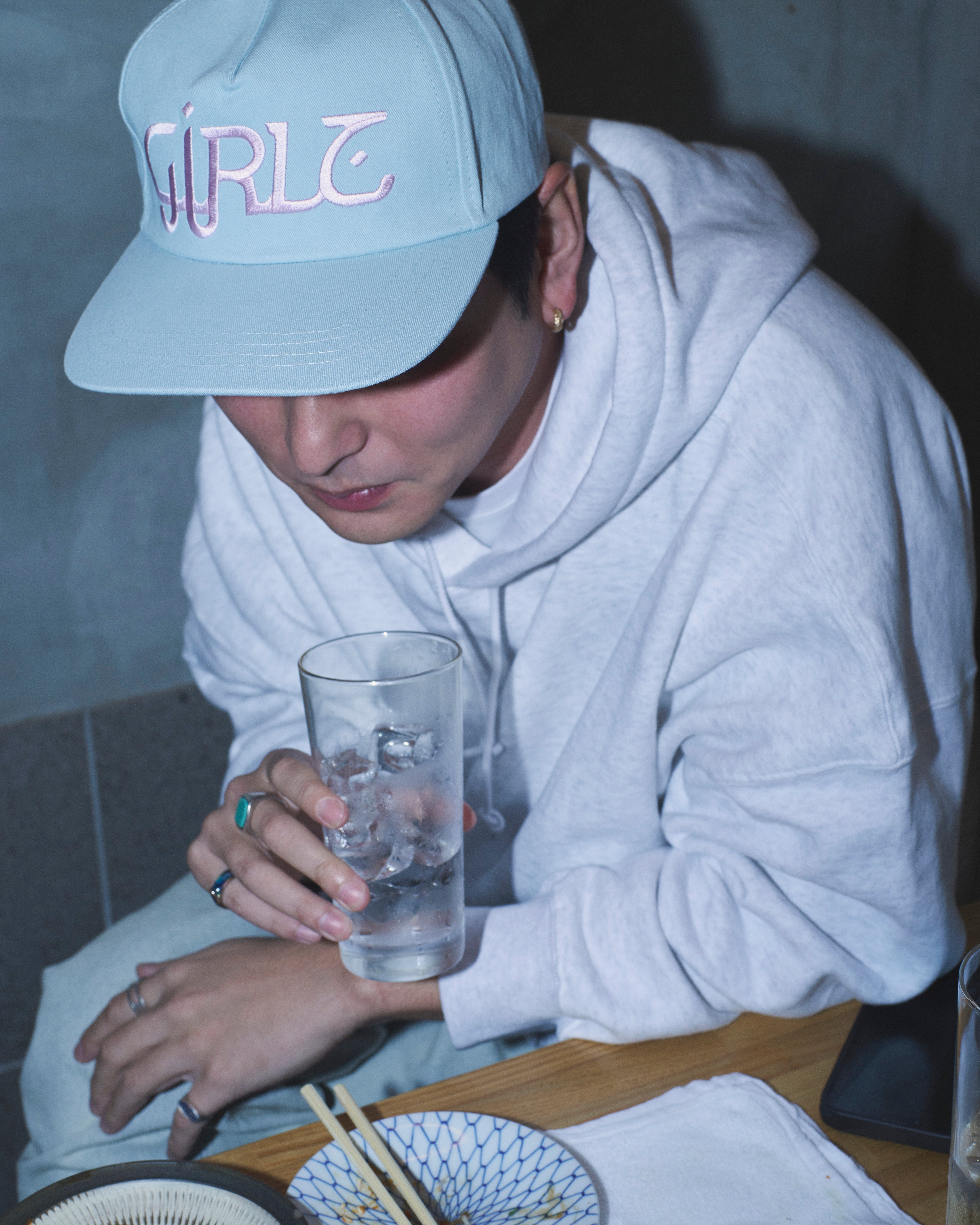 LIFEMANIA × N!ce GIRLZ cap (ICE BLUE) | N!ce shop