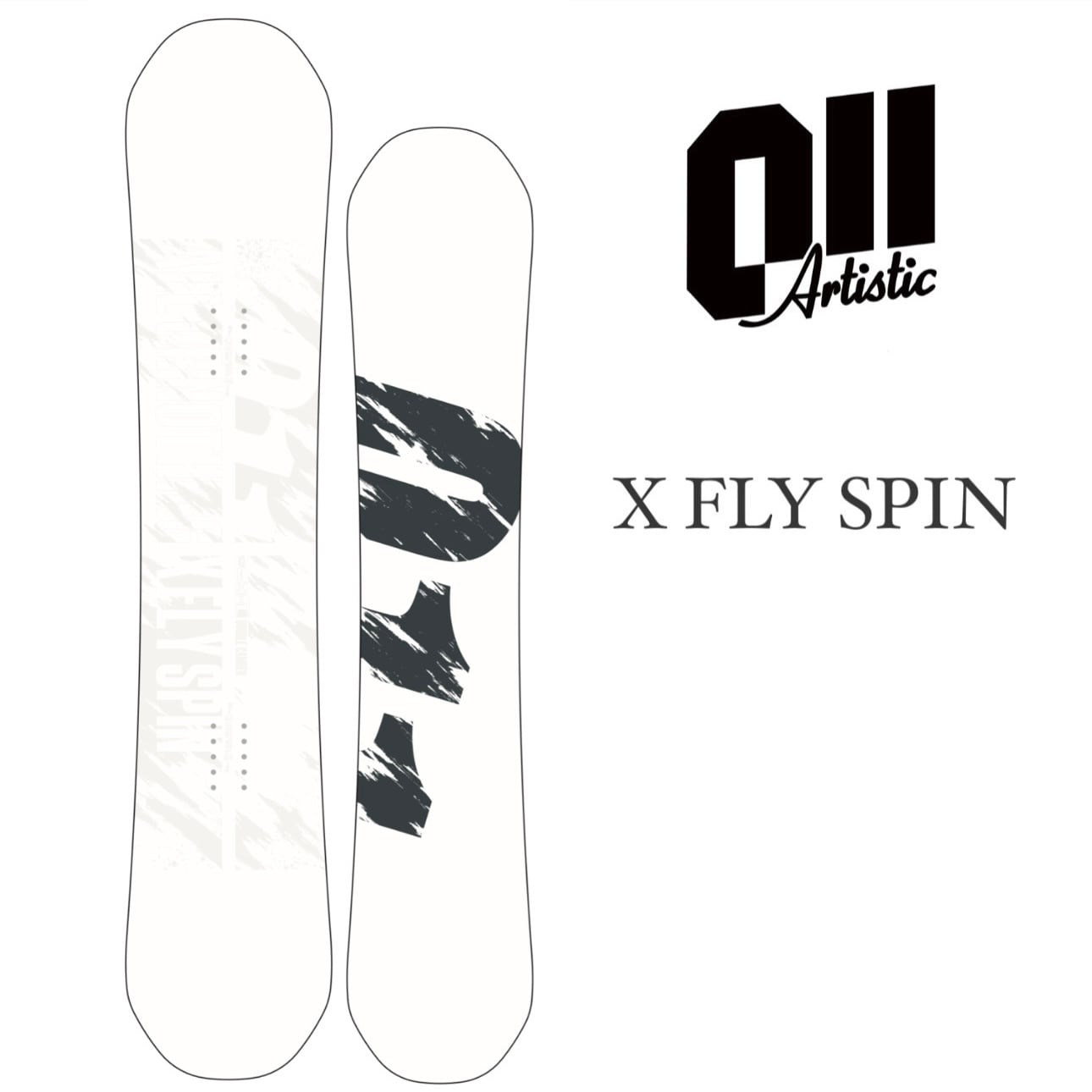 24-25モデル . 011Artistic . 『 X FLY SPIN Women's 』. ゼロワンワン