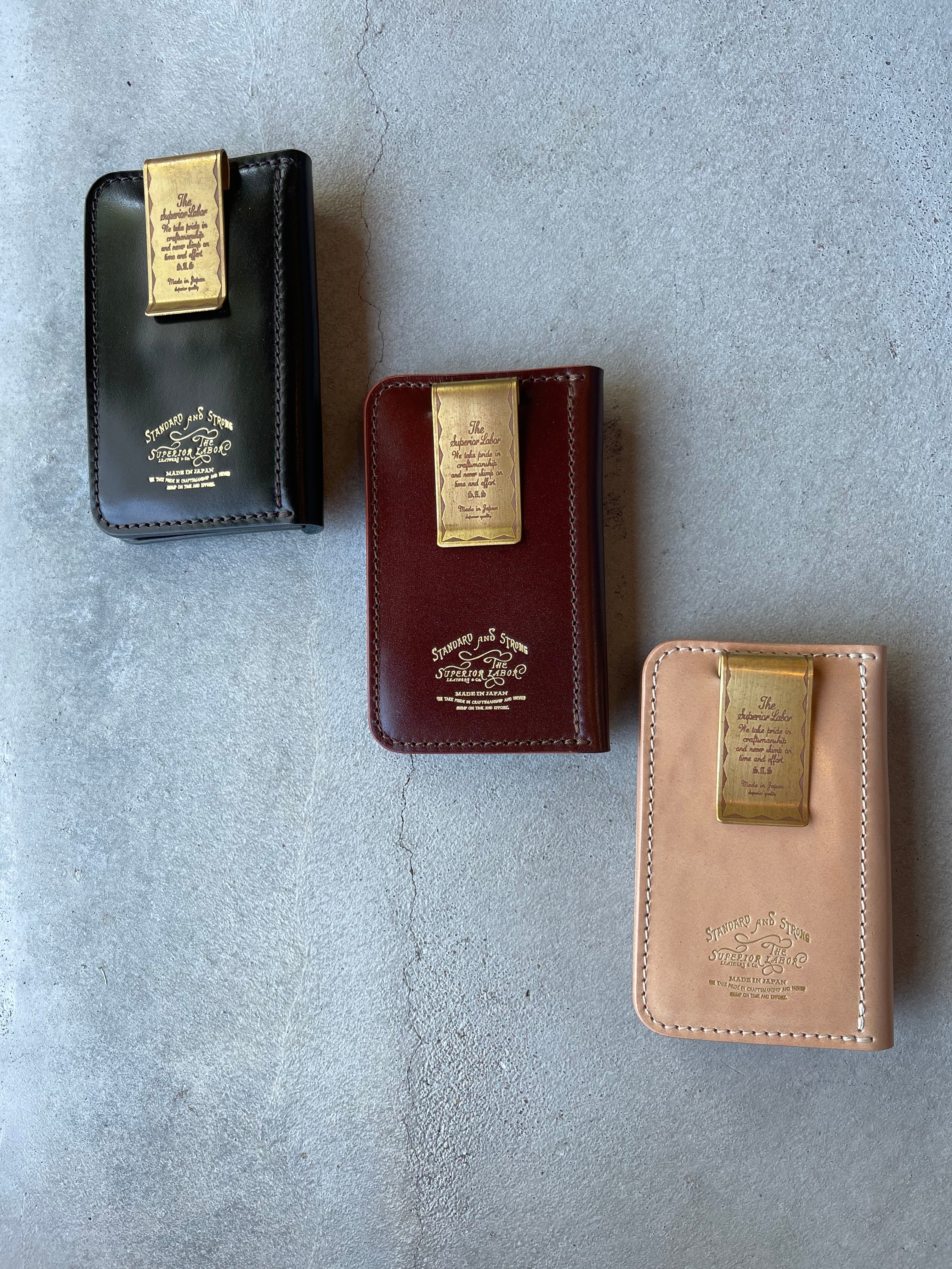 THE SUPERIOR LABOR/シュペリオールレイバー cordovan traveler's