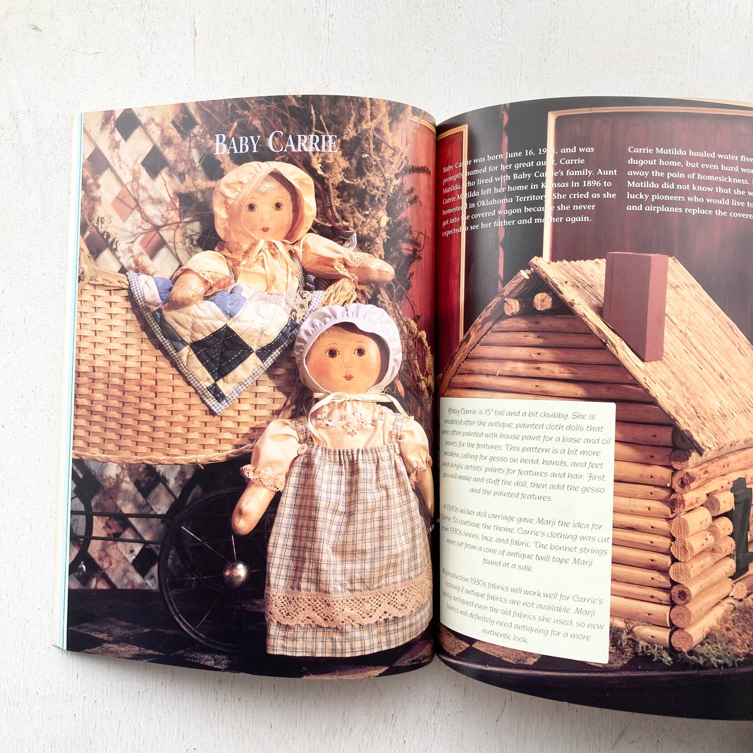布人形の作り方 Prairie People Tut Patchwork Place Cloth Dolls to