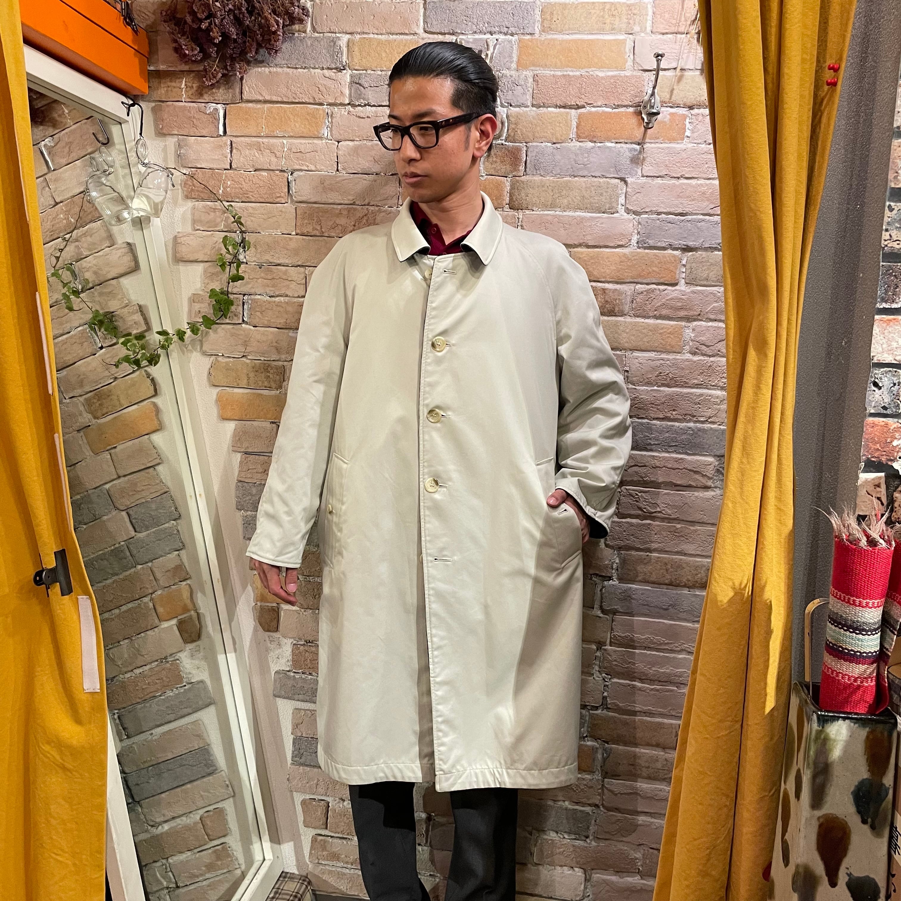 Burberry サイズ50 リバーシブルコート チェック×キナリ バーバリー