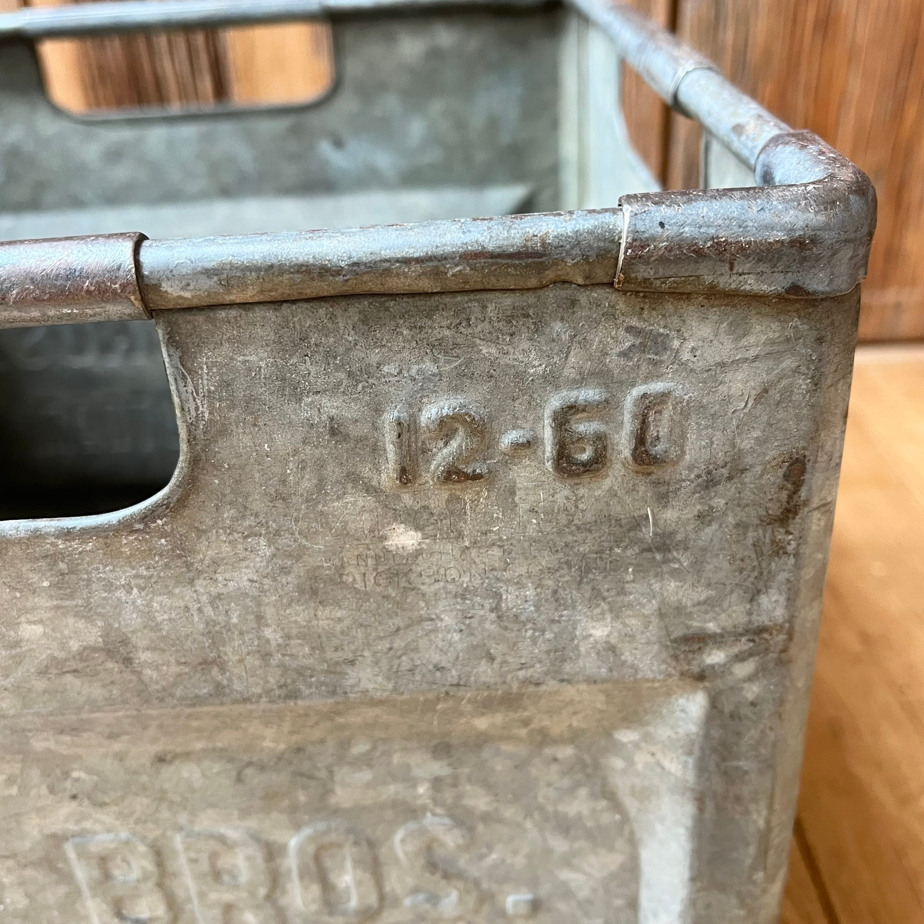 Vintage Milk Crate ミルククレート USA製 インダストリアル 店舗