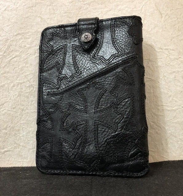 CHROME HEARTS クロムハーツ クロスパッチ パスポートケース カード