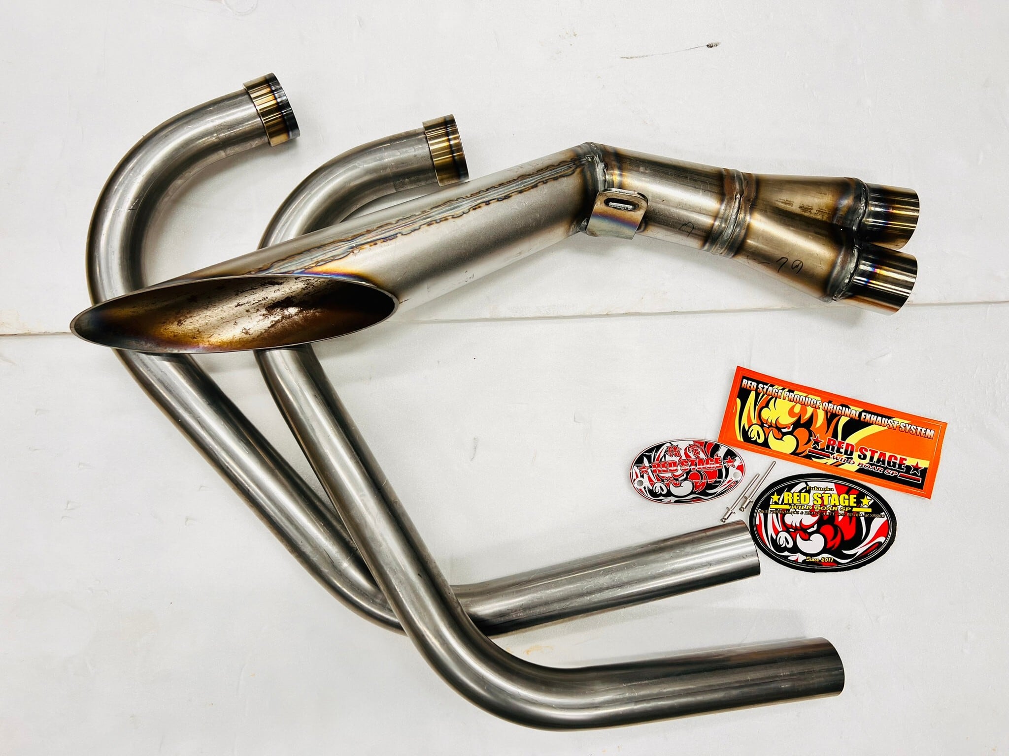 GS400/GSX400E/ザリ/ゴキ 猪管3 メガサイクロン 外伝 テールのみ