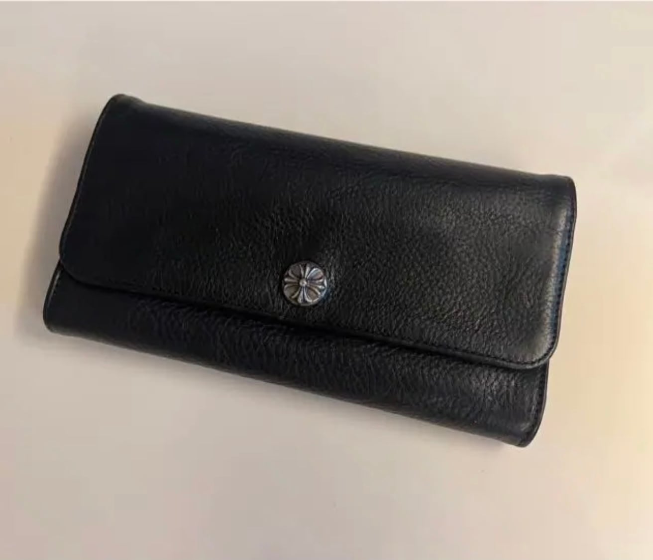 CHROME HEARTS クロムハーツ ジュディウォレット クロスボタン