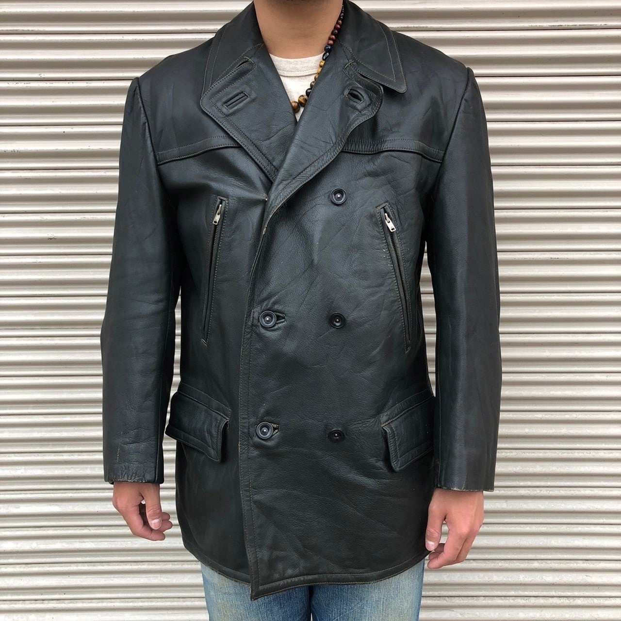 希少 60s Germany Vintage ドイツ軍 実物 グリーン ポリスマン