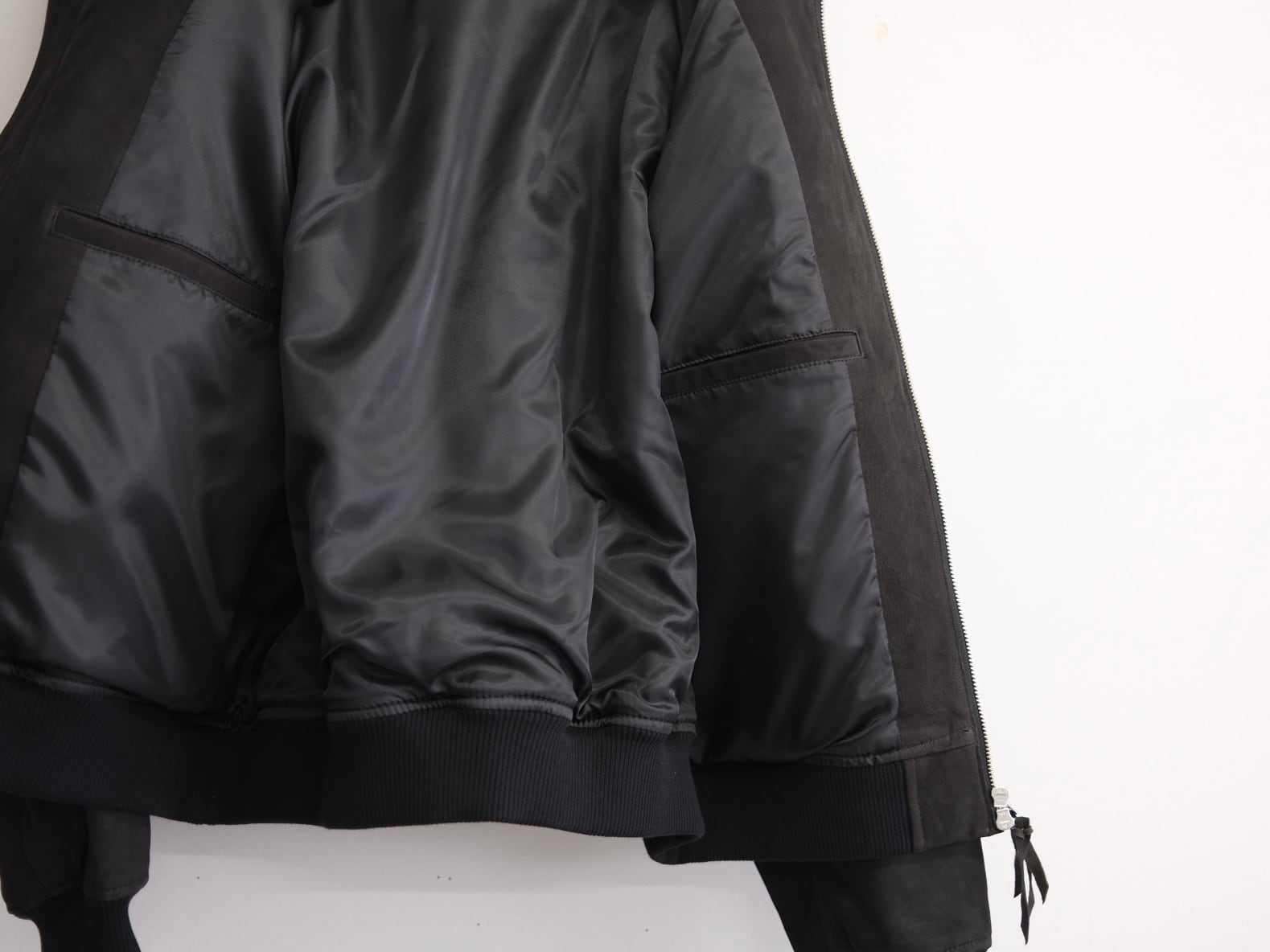 CCU” HIGH NECK BLOUSON COW NUBUCK” | Lapel online store