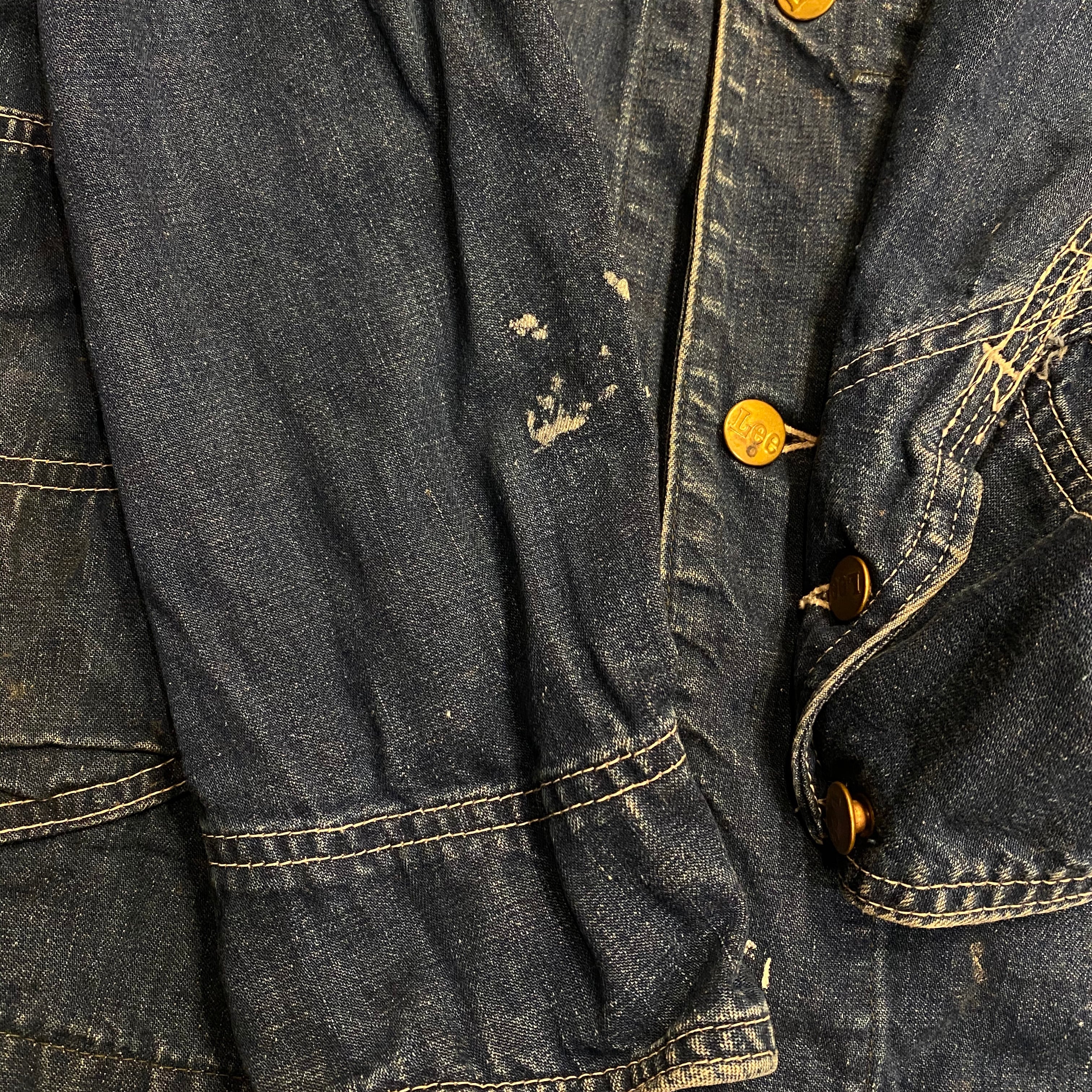 70s Lee 91-J Denim Coverall | VOSTOK