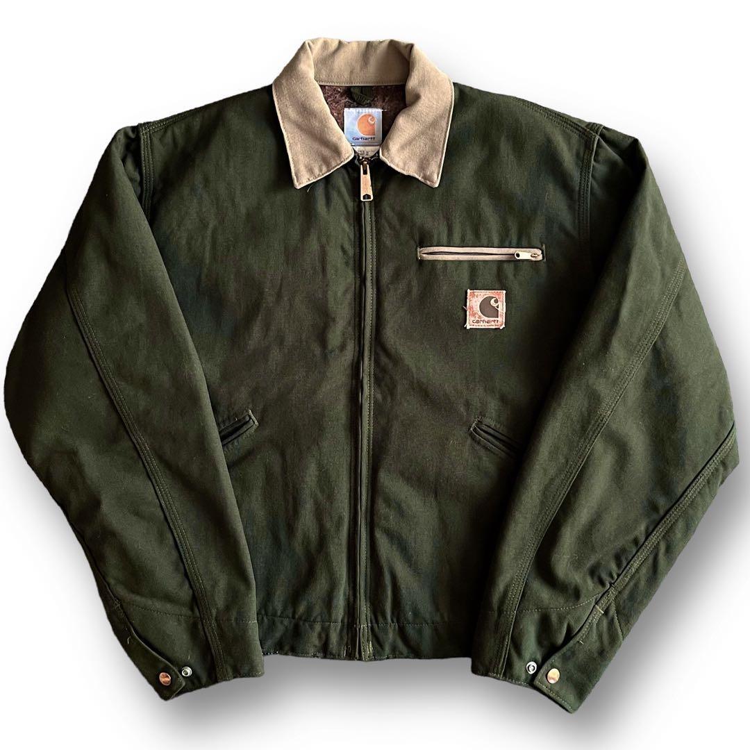 USA製 Carhartt カーハート デトロイトジャケット J129 グリーン