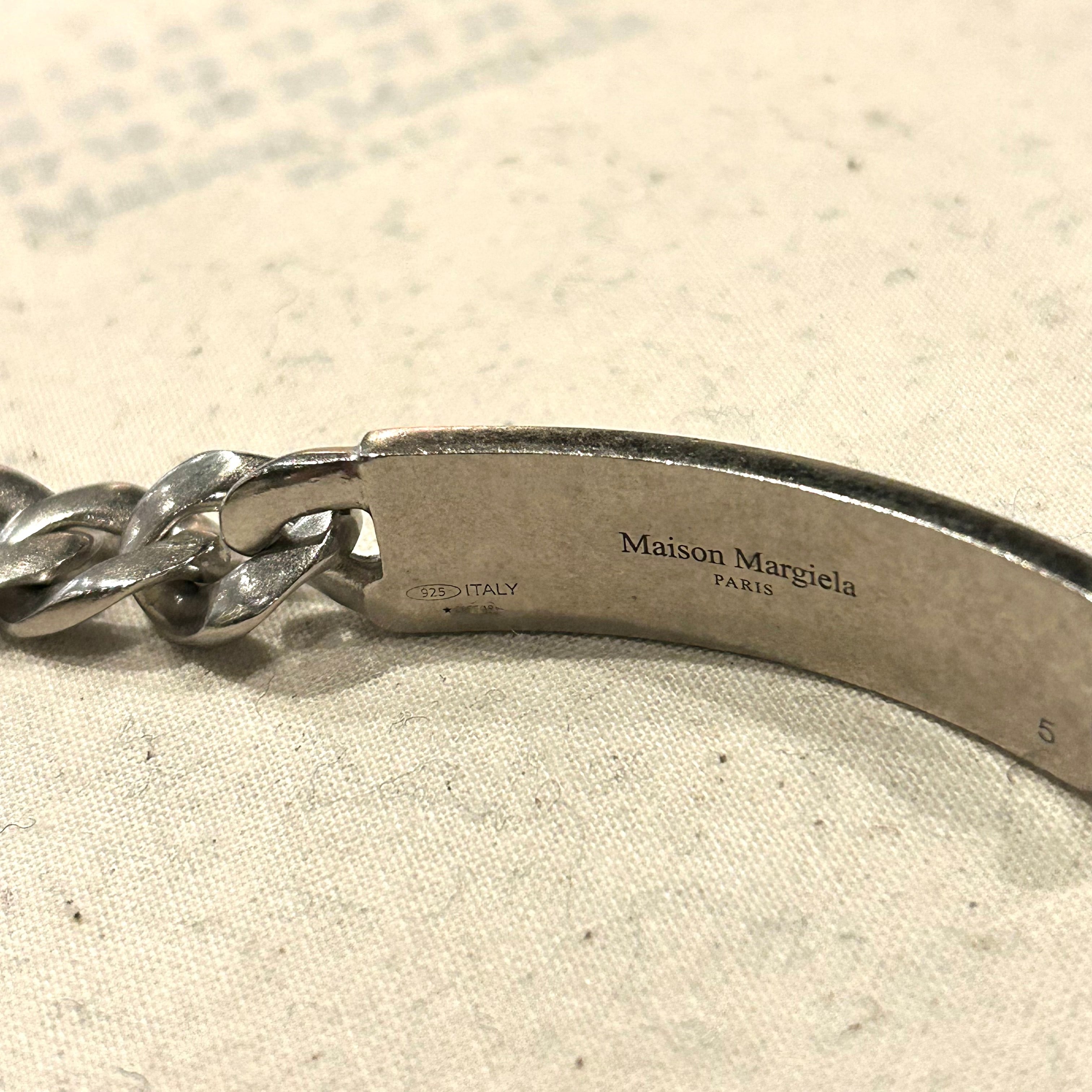 Maison Margiela【メゾン マルジェラ】ID ブレスレット(SILVER