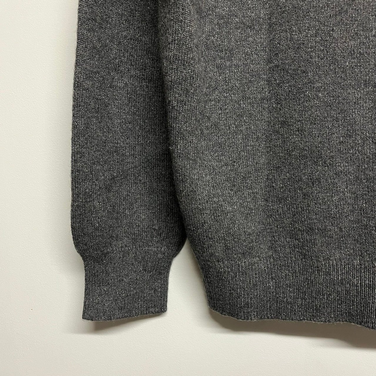 70's Lyle & Scott ライルアンドスコット アーガイル Vネック カシミア
