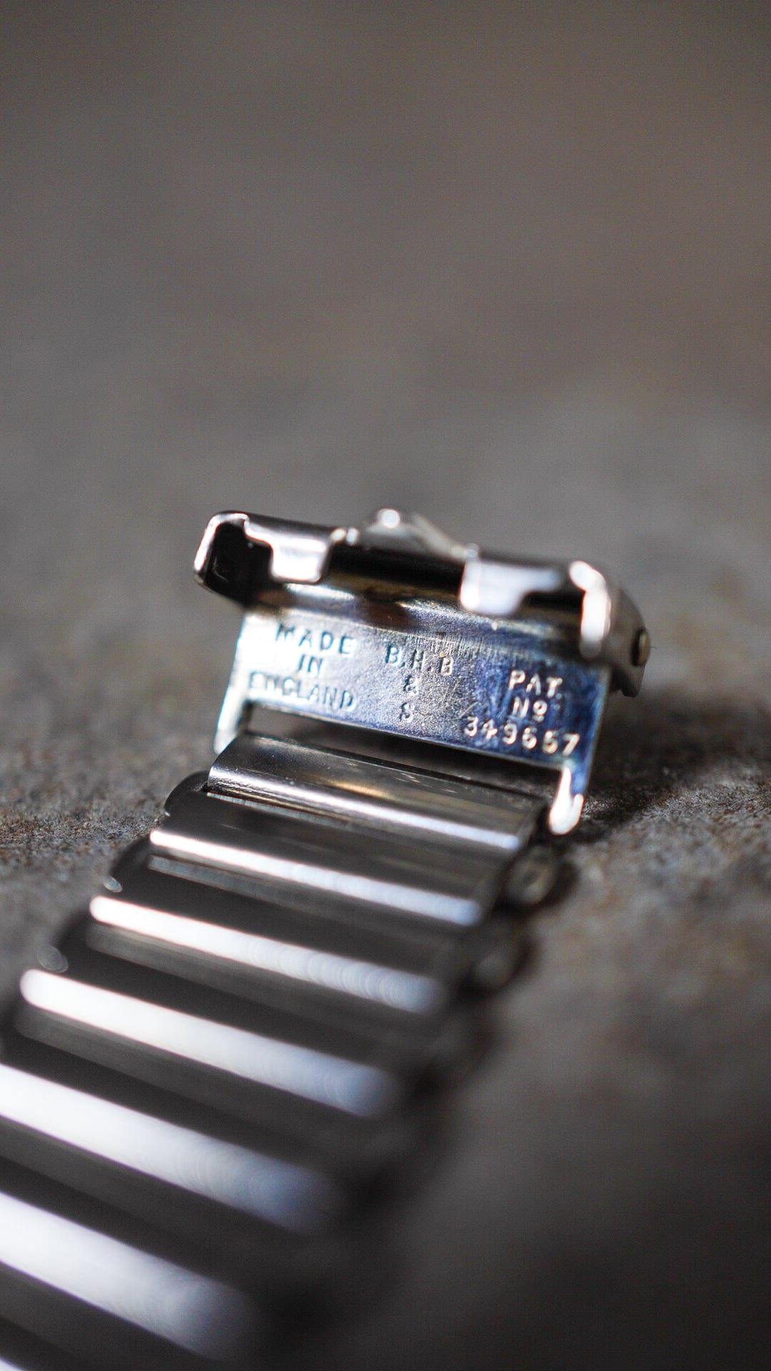 DEADSTOCK / 1940s】BONKLIP ボンクリップ バンブー ブレス 取付幅16mm