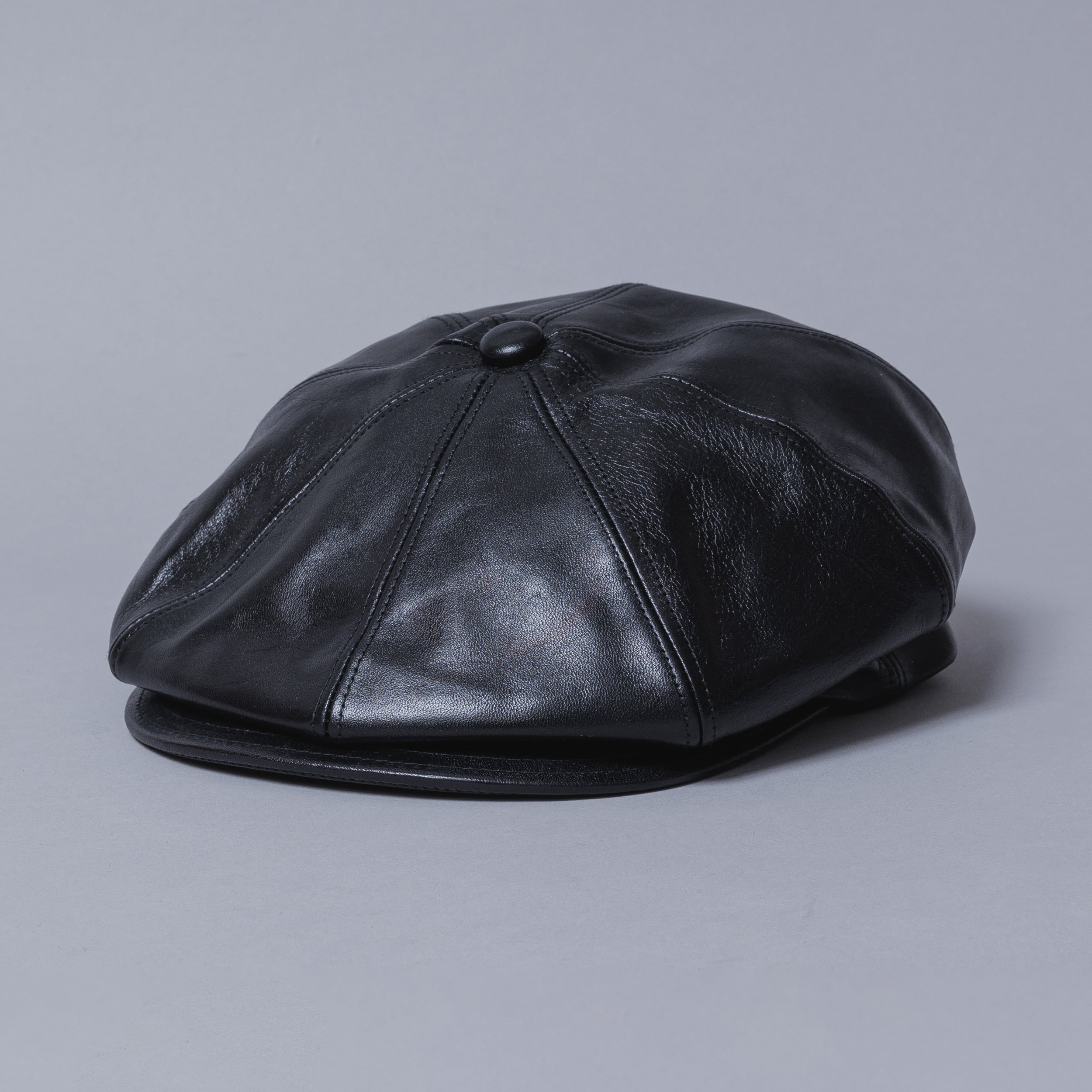SOLARIS&CO.]Horsehide Casquette 