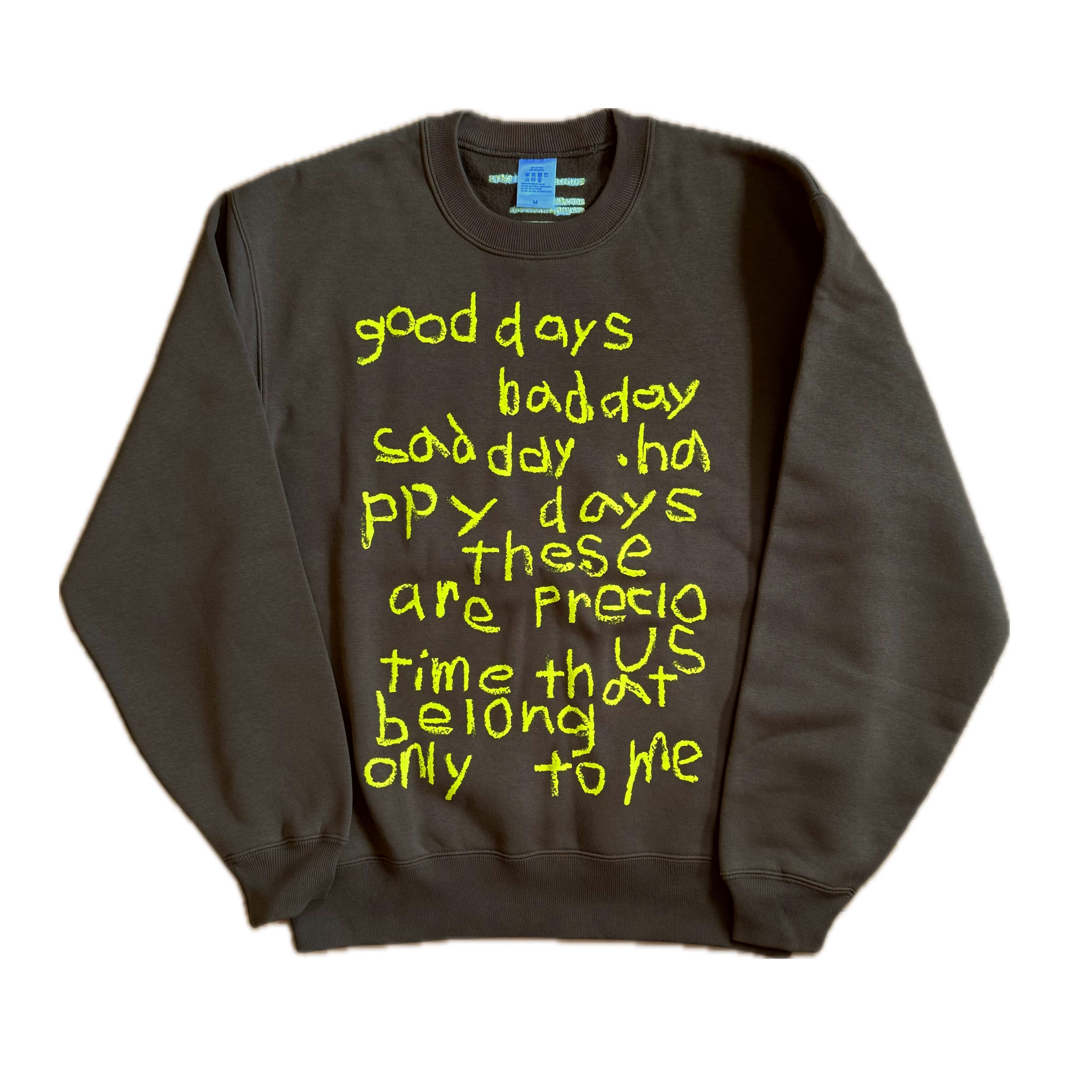 RUNNING DOGS SWEAT : BLACK | CONVENIENCE YOUNG