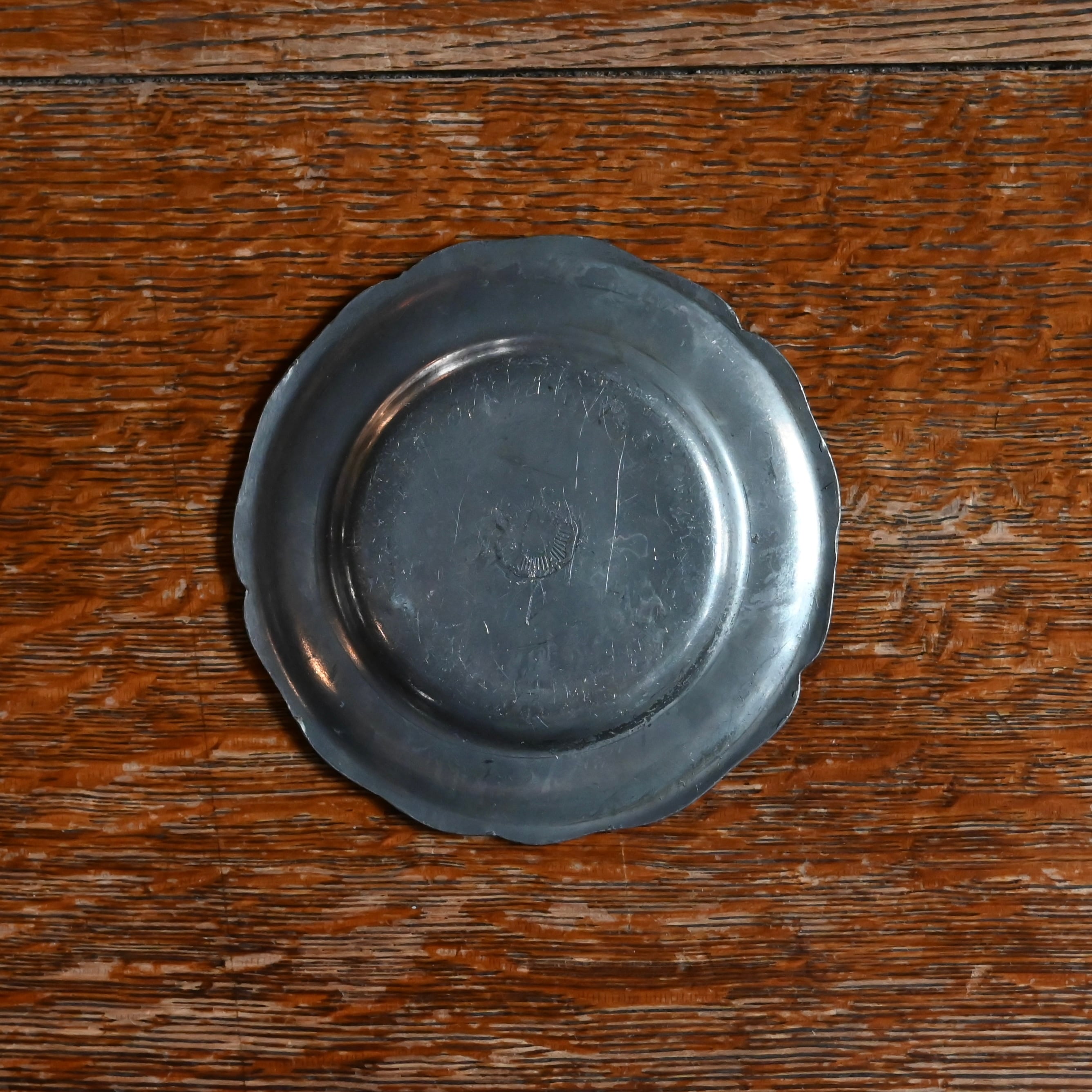 Pewter Plate / ピューター プレート【E】〈 お皿・エタン・収納・店舗