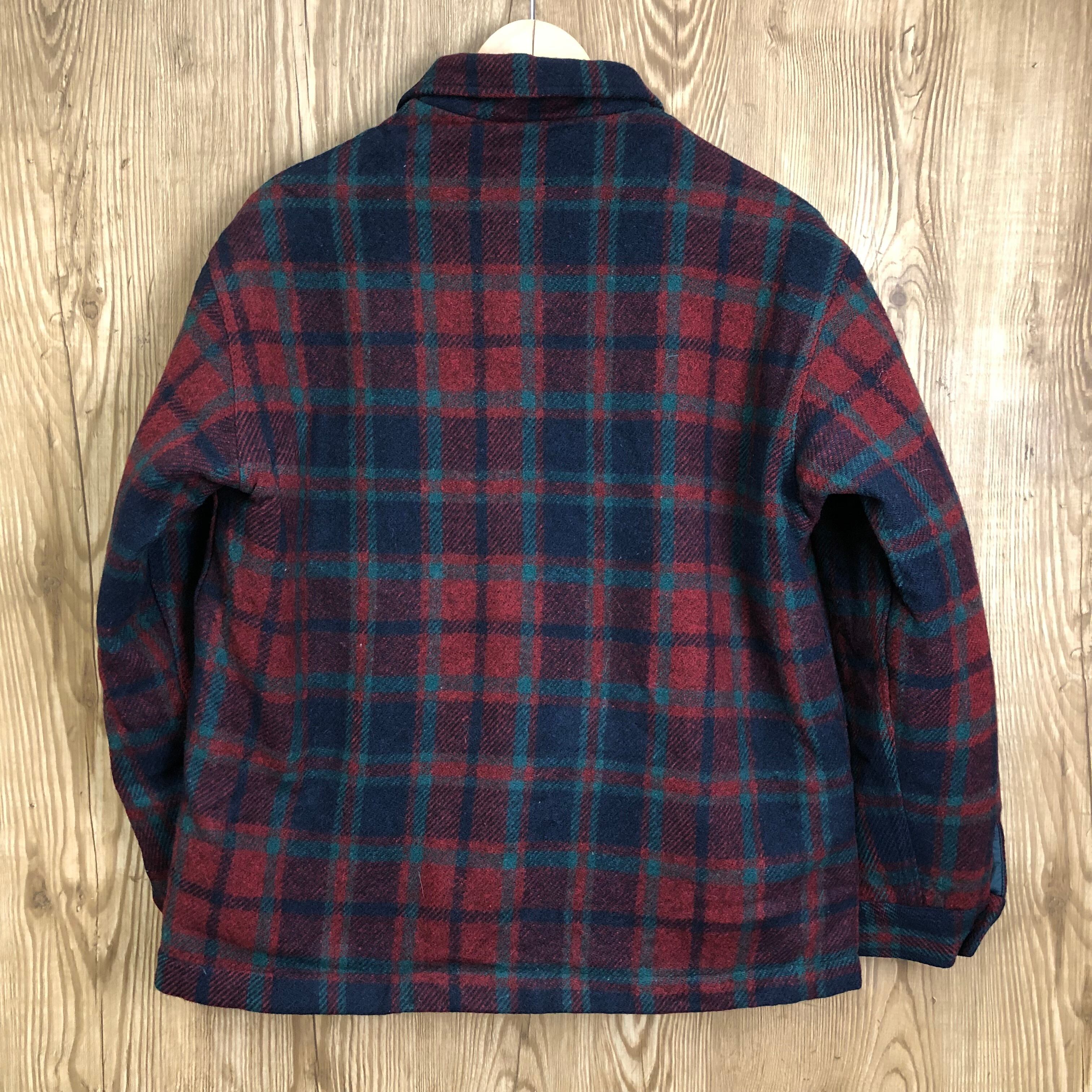 USA製 70s PENDLETON ペンドルトン パチポケ ウールジャケット サイズ