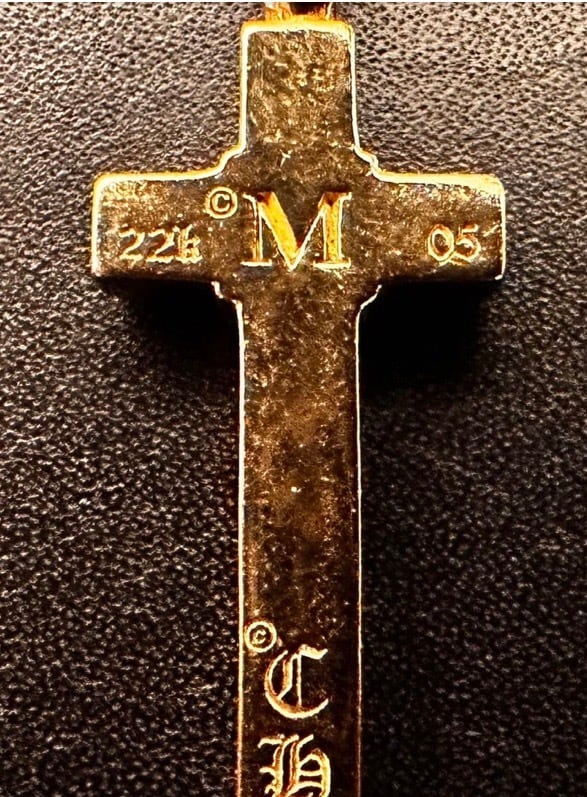 CHROME HEARTS クロムハーツ メイプルソープ ペンダント 22K チャーム