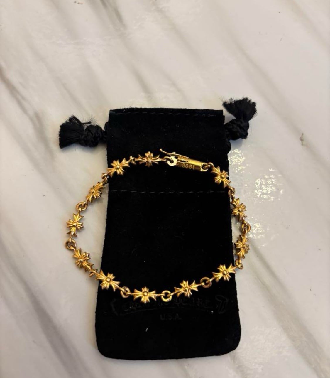 CHROME HEARTS クロムハーツ ブレスレット タイニー E CHプラス 12