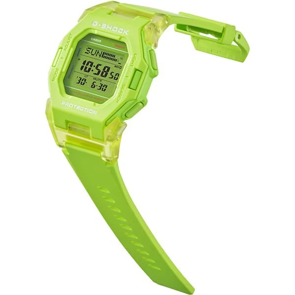 カシオ G-SHOCK GD-B500S-3JF ミニマルデザイン グリーン スケルトン