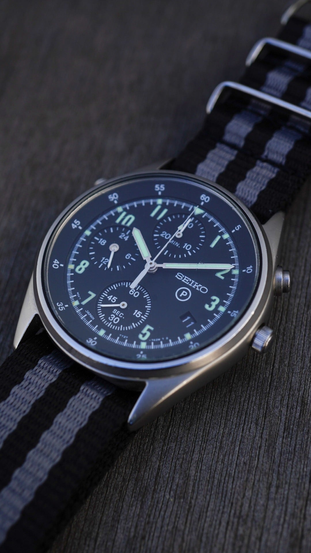 1997】SEIKO セイコー RAF ミリタリークロノグラフ GEN2 《イギリス