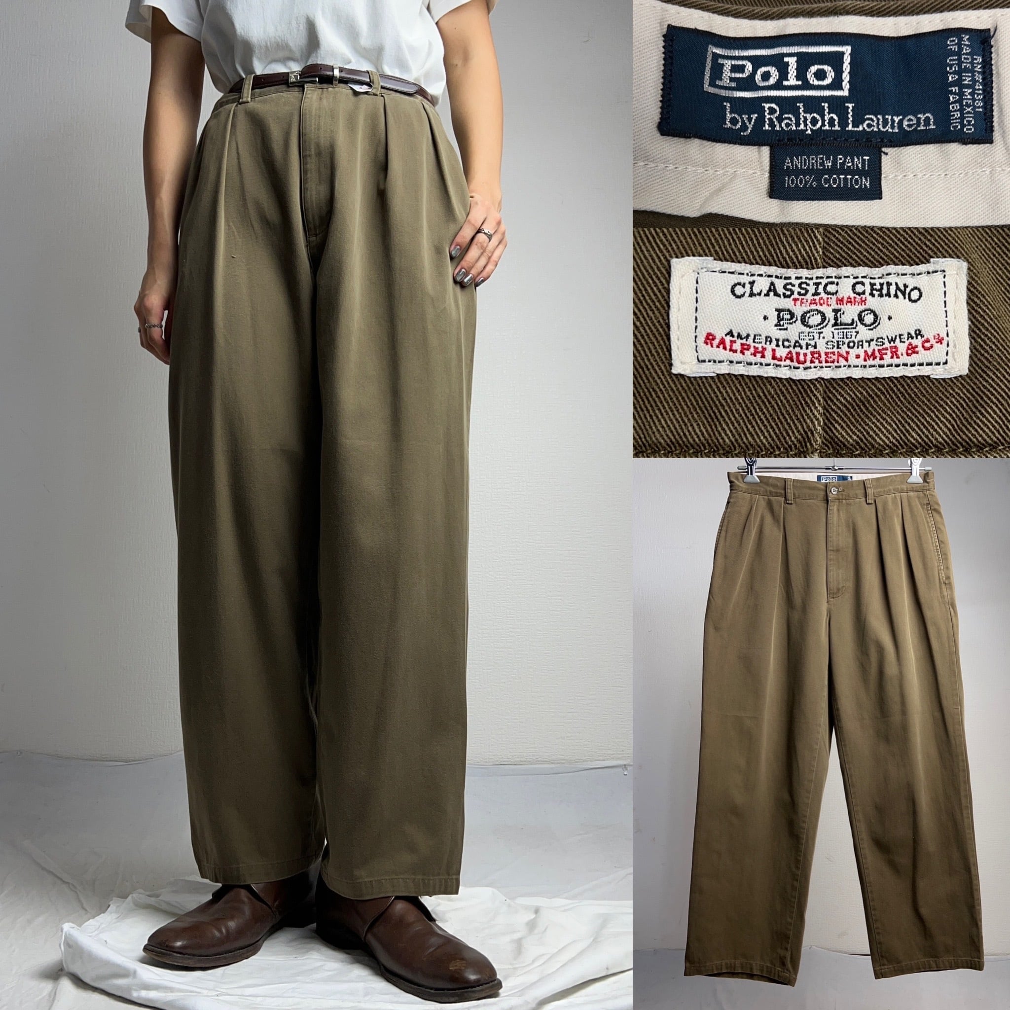 poloralphlauren アンドリューパンツ ラルフローレン neat Polo Ralph