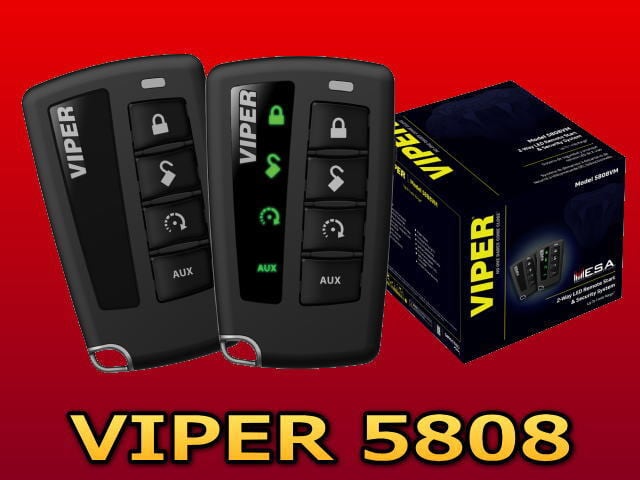 VIPER5908V カラー液晶リモコン＆エンジンスターターモデル(旧モデル