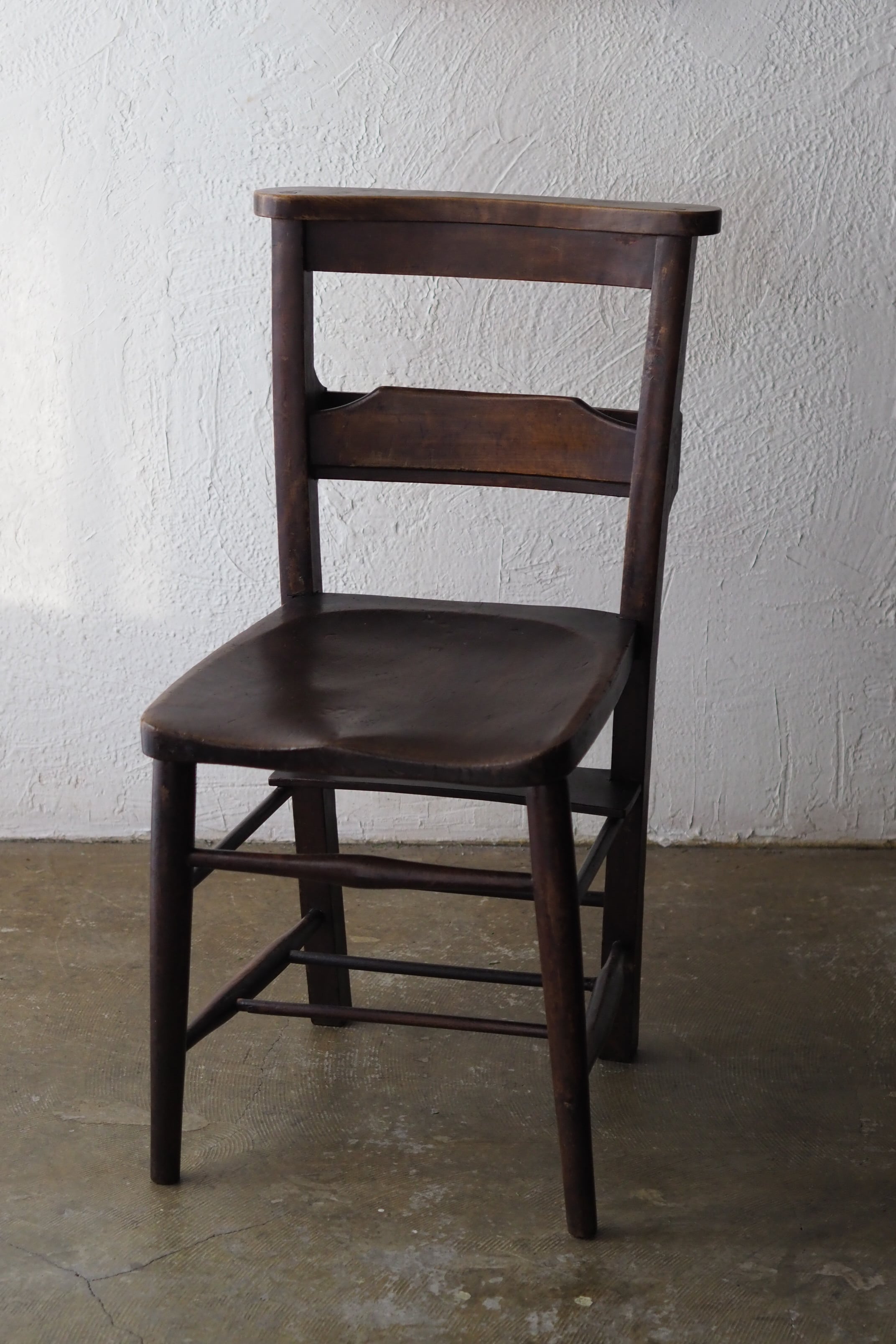 商談中です 英国のチャーチチェア No.2-antique church chair