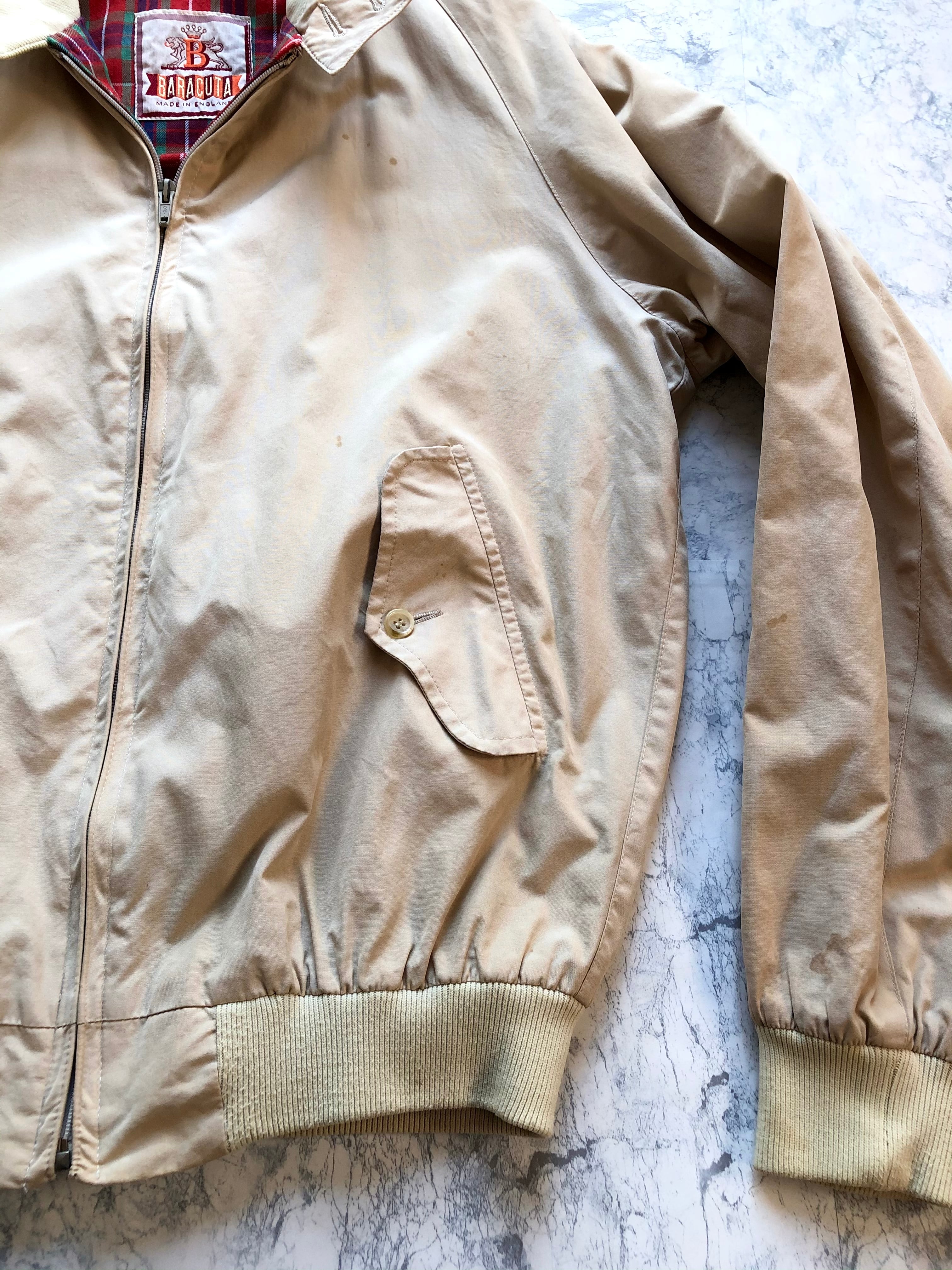 80s〜 ENGLAND製 BARACUTA G-9 HARRINGTON JACKET SWING TOP OLD