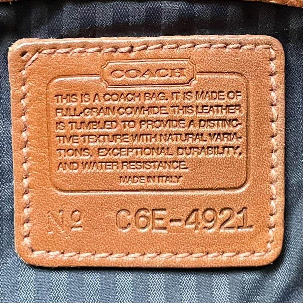 VERY RARE VINTAGE COACH (OLD COACH オールドコーチ) SONOMA