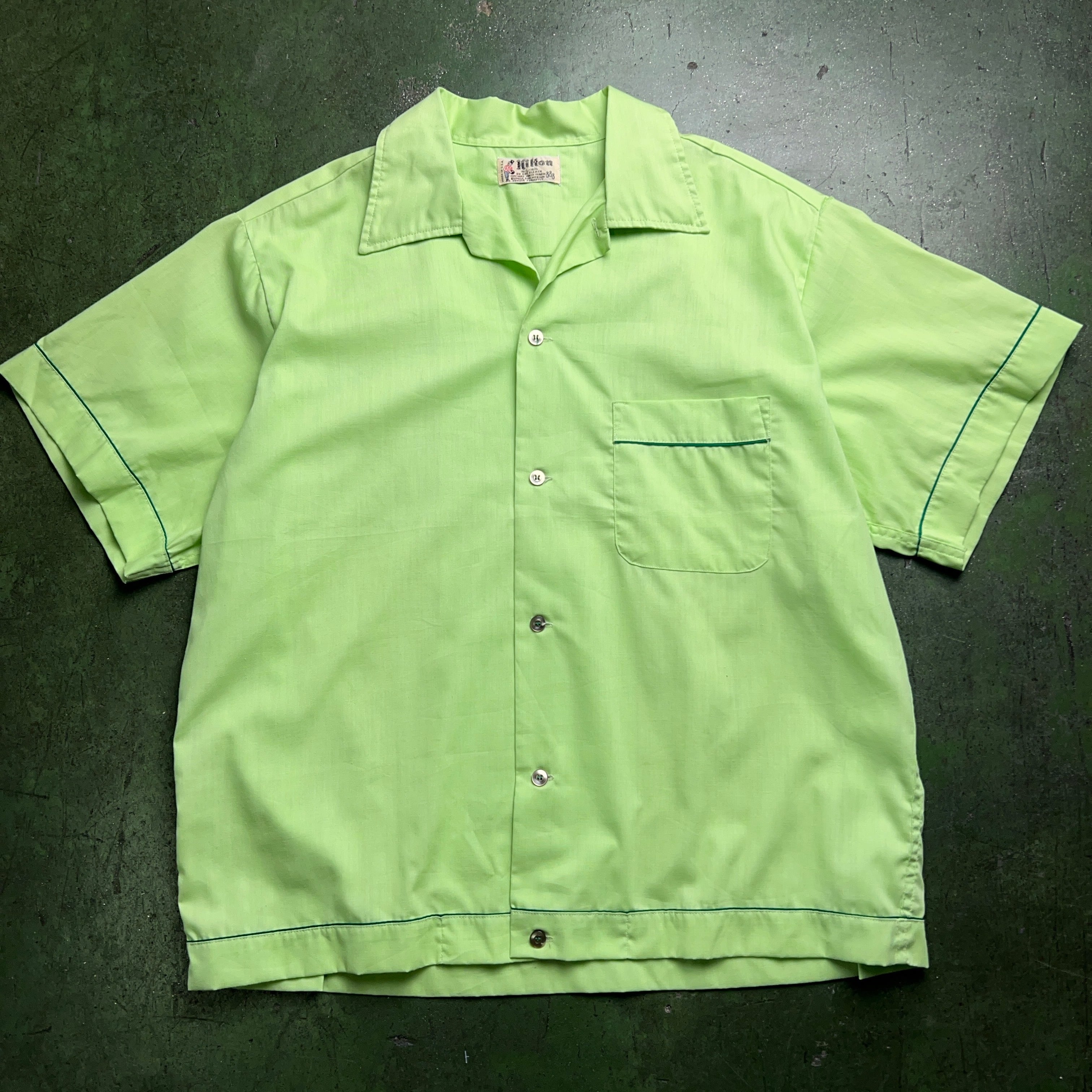 60's~70's Hilton Bowling Shirt 60年代 70年代 ボーリングシャツ