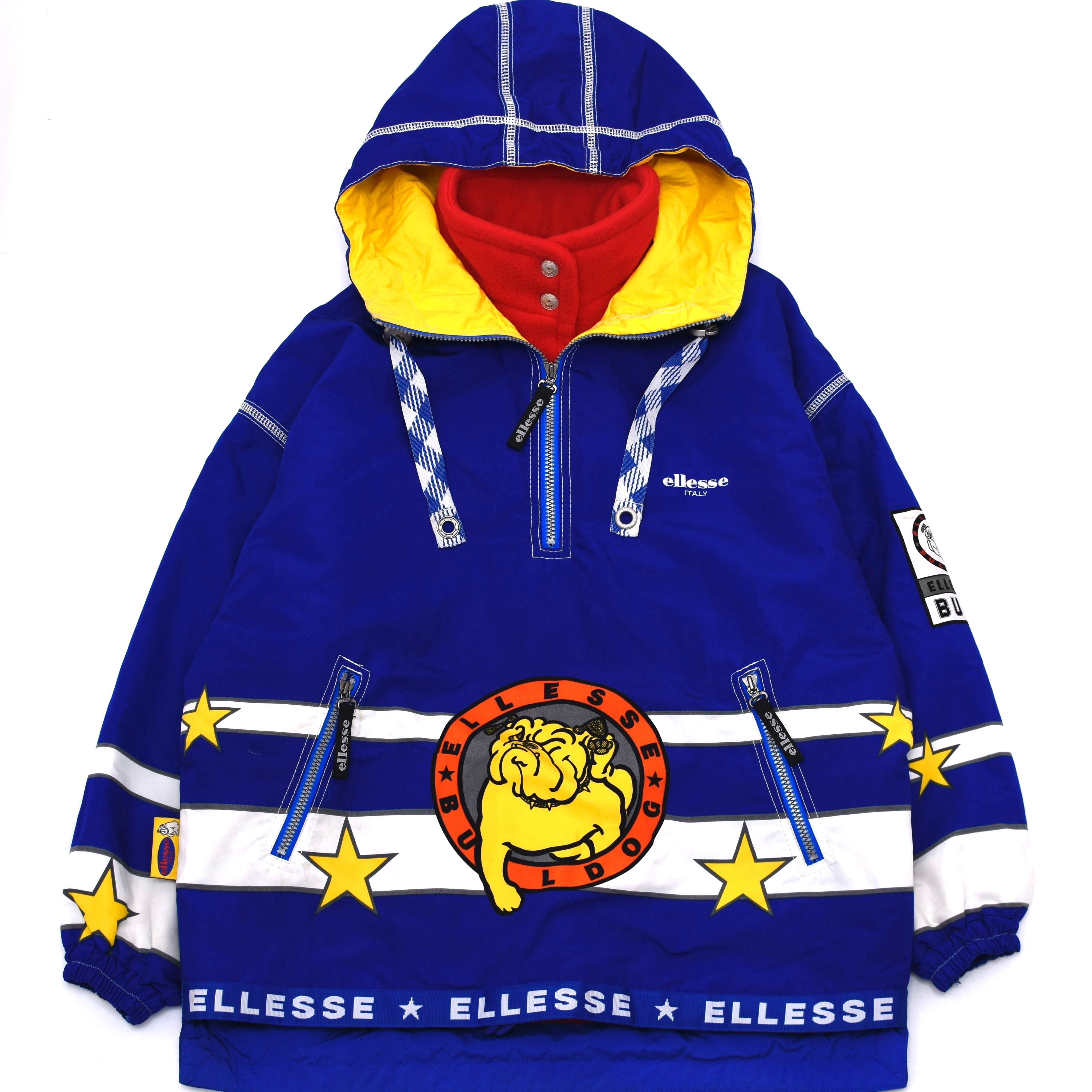 Vintage ellesse italy anorak hoodie | 古着屋 grin days memory