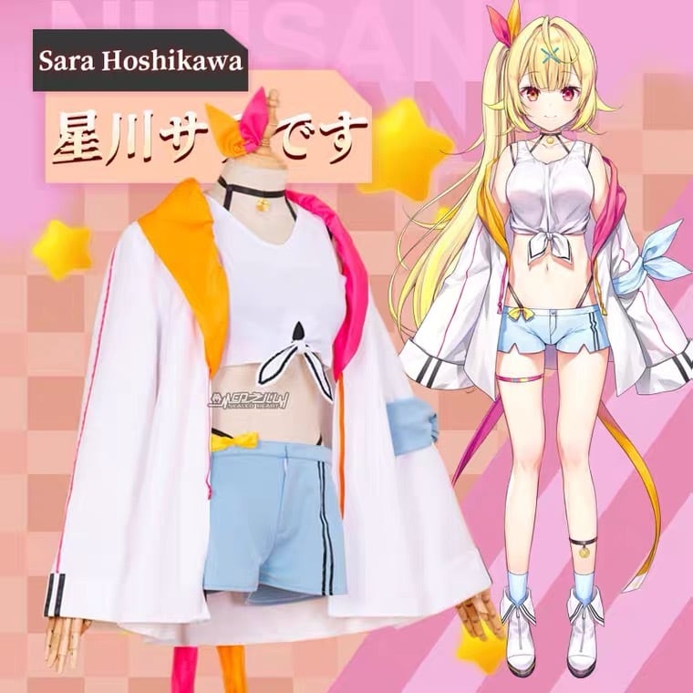 にじさんじ】星川サラ コスプレ 衣装 高品質 vtuber | mimuhana
