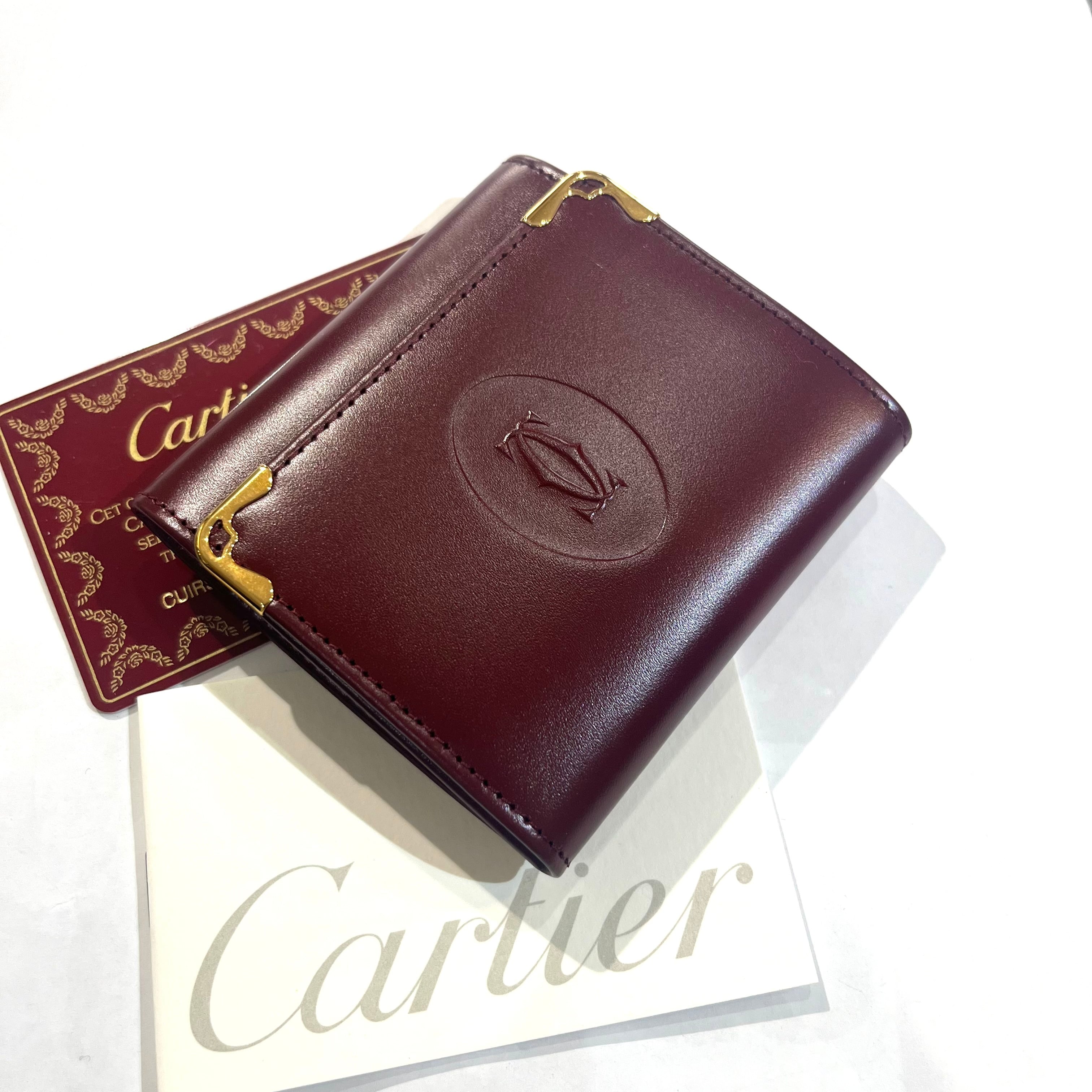 Cartier】2184箱付き極美品カルティエ マストライン コインケース