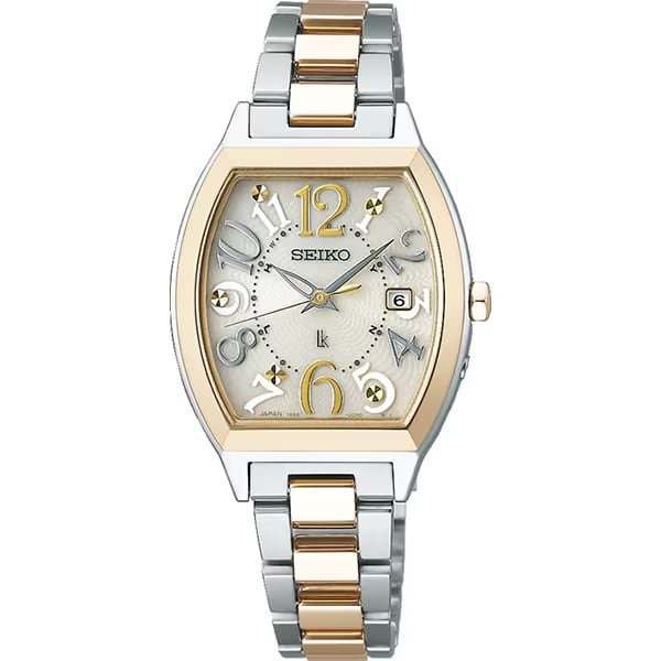 SEIKO セイコー LUKIA ルキア SSVW216 ソーラー電波 シャンパン