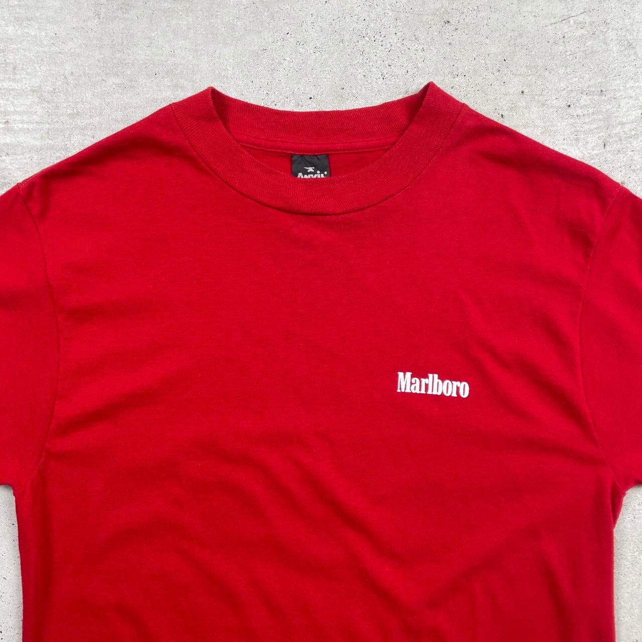70年代 USA製 Marlboro マルボロ ロゴ プリントTシャツ メンズM相当