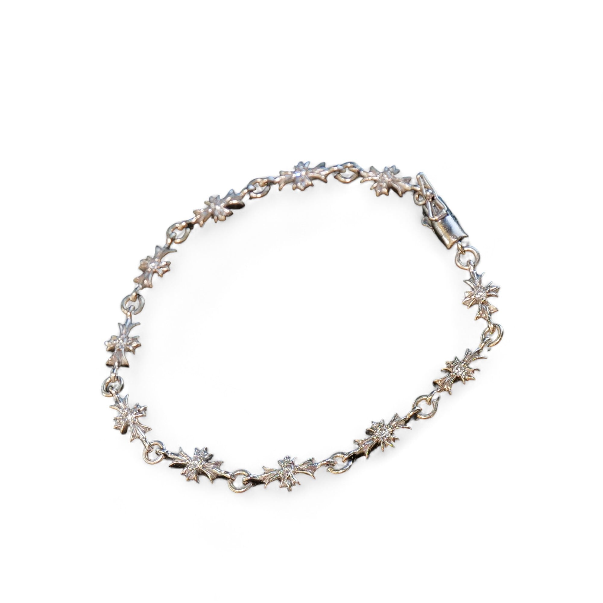 CHROME HEARTS クロムハーツ ホワイトゴールド タイニーE CHプラス
