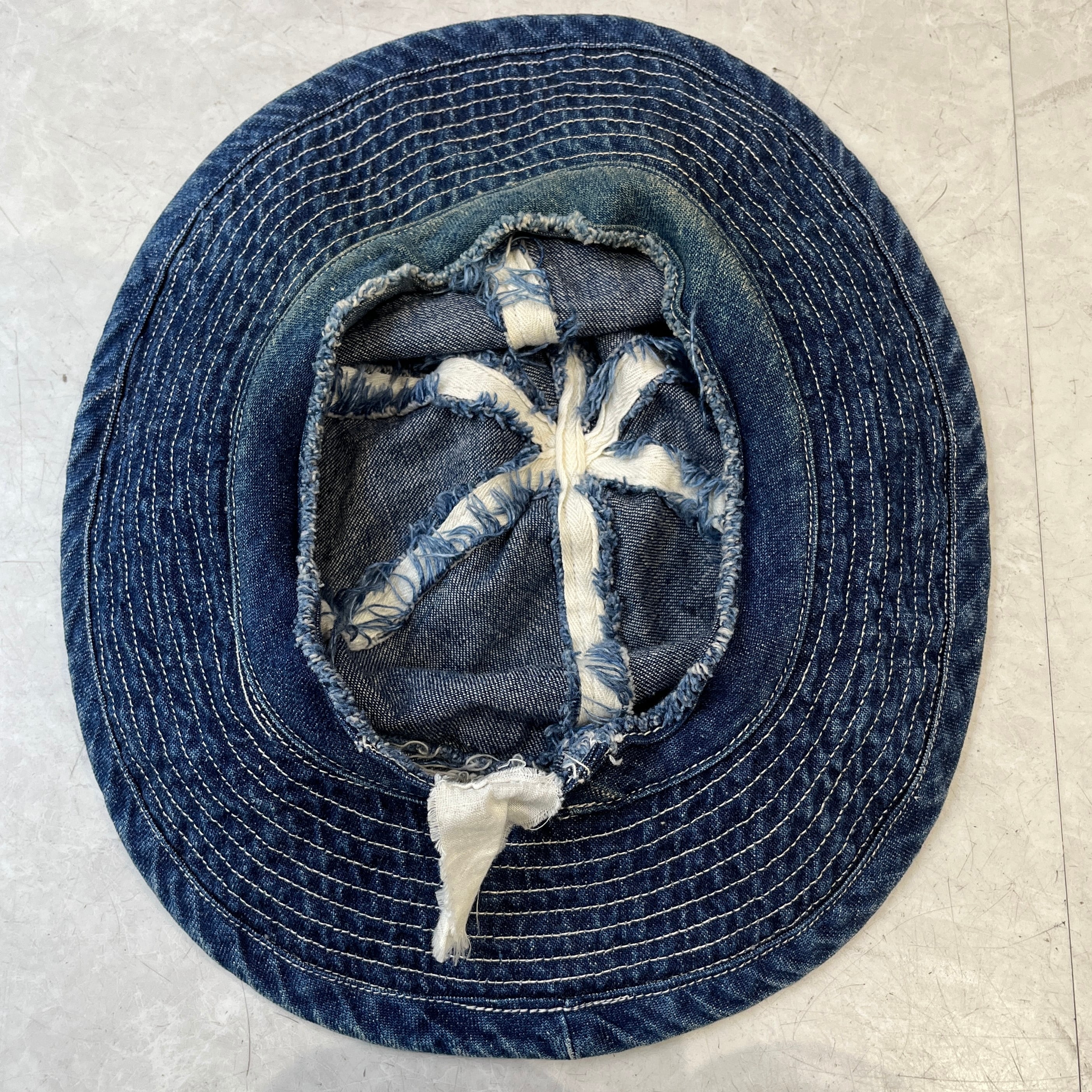 30s US ARMY M-37 Denim Hat 30年代 デニムハット ミリタリー