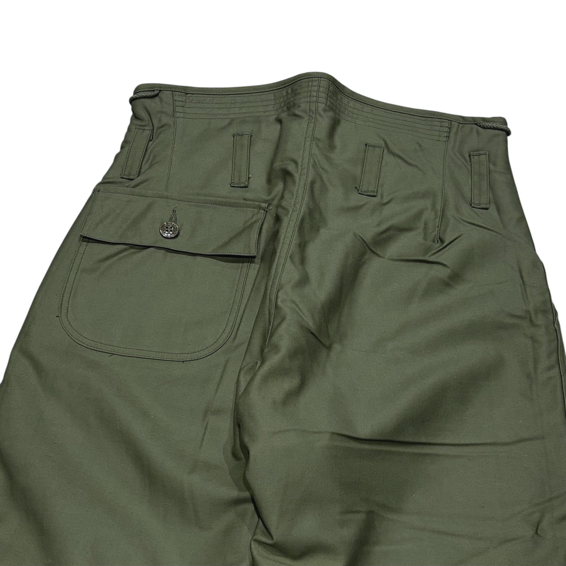DEADSTOCK US Navy A-2 Extreme Cold Weather Deck Pants Olive S