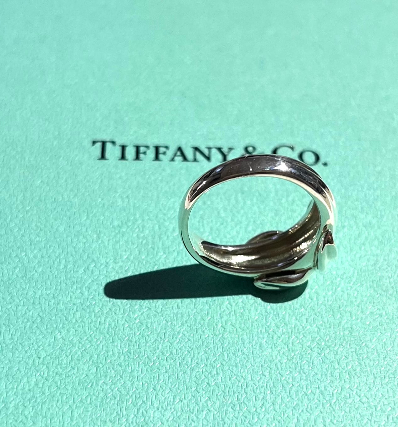 TIFFANY＆CO ティファニーシグネチャーリング 指輪 シルバーリング