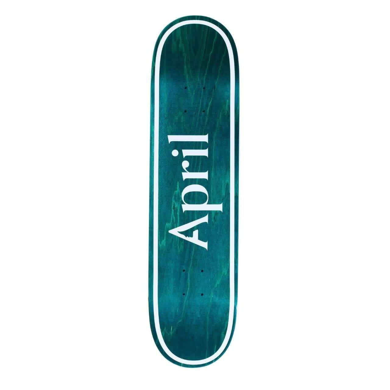 スケートボード デッキ April OG Logo Invert Mint -7.8 | BS Store