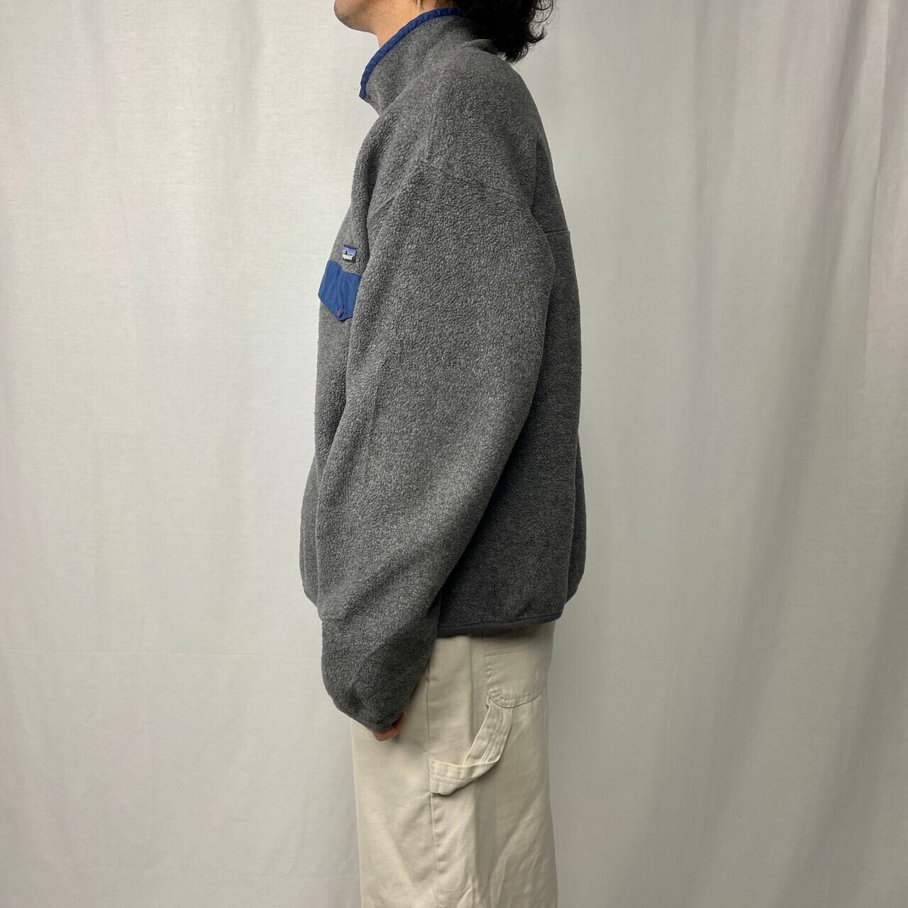 90年代 ジャマイカ製 patagonia パタゴニア スナップT フリースプル