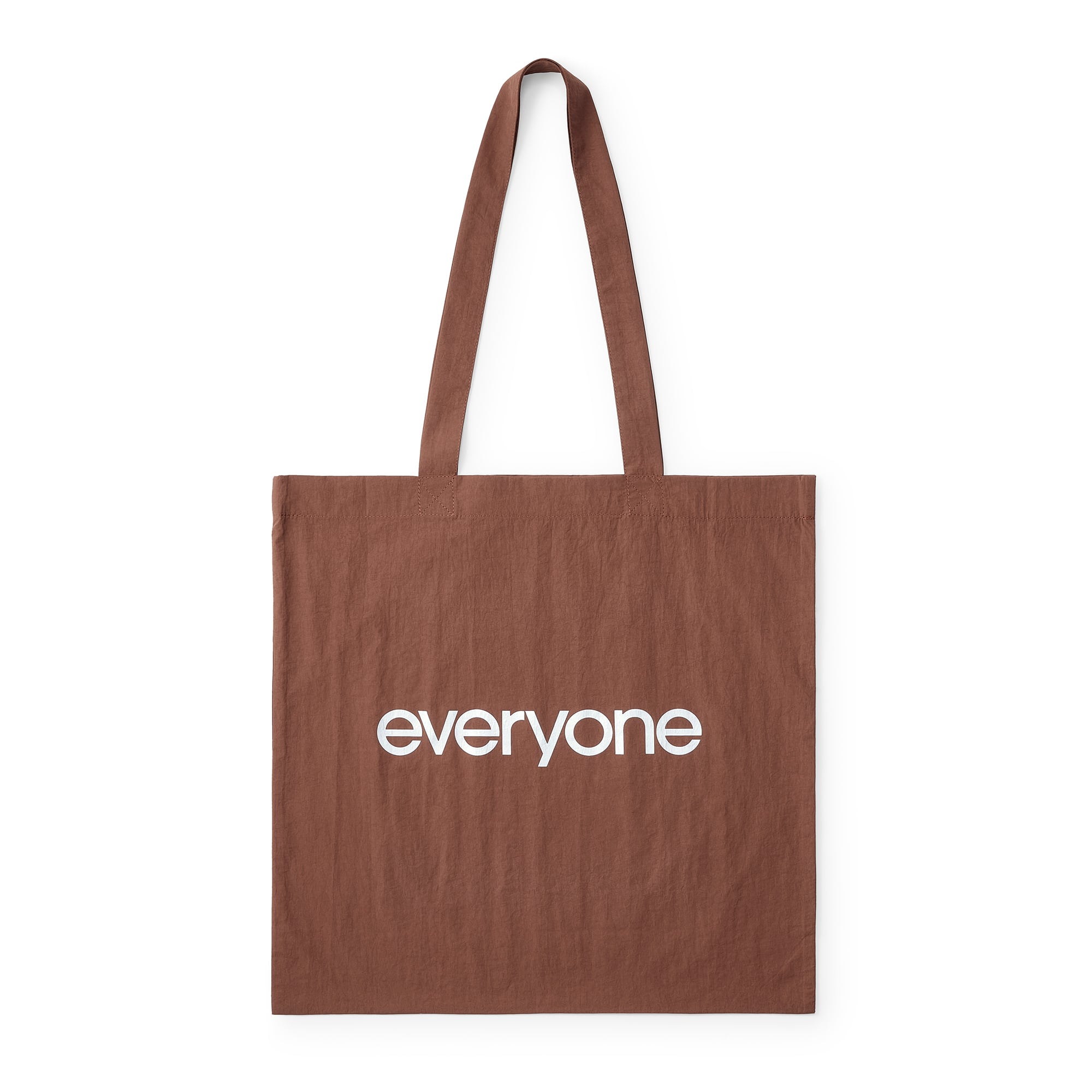 everyone nylon logo tote bag (GRAY) | everyone