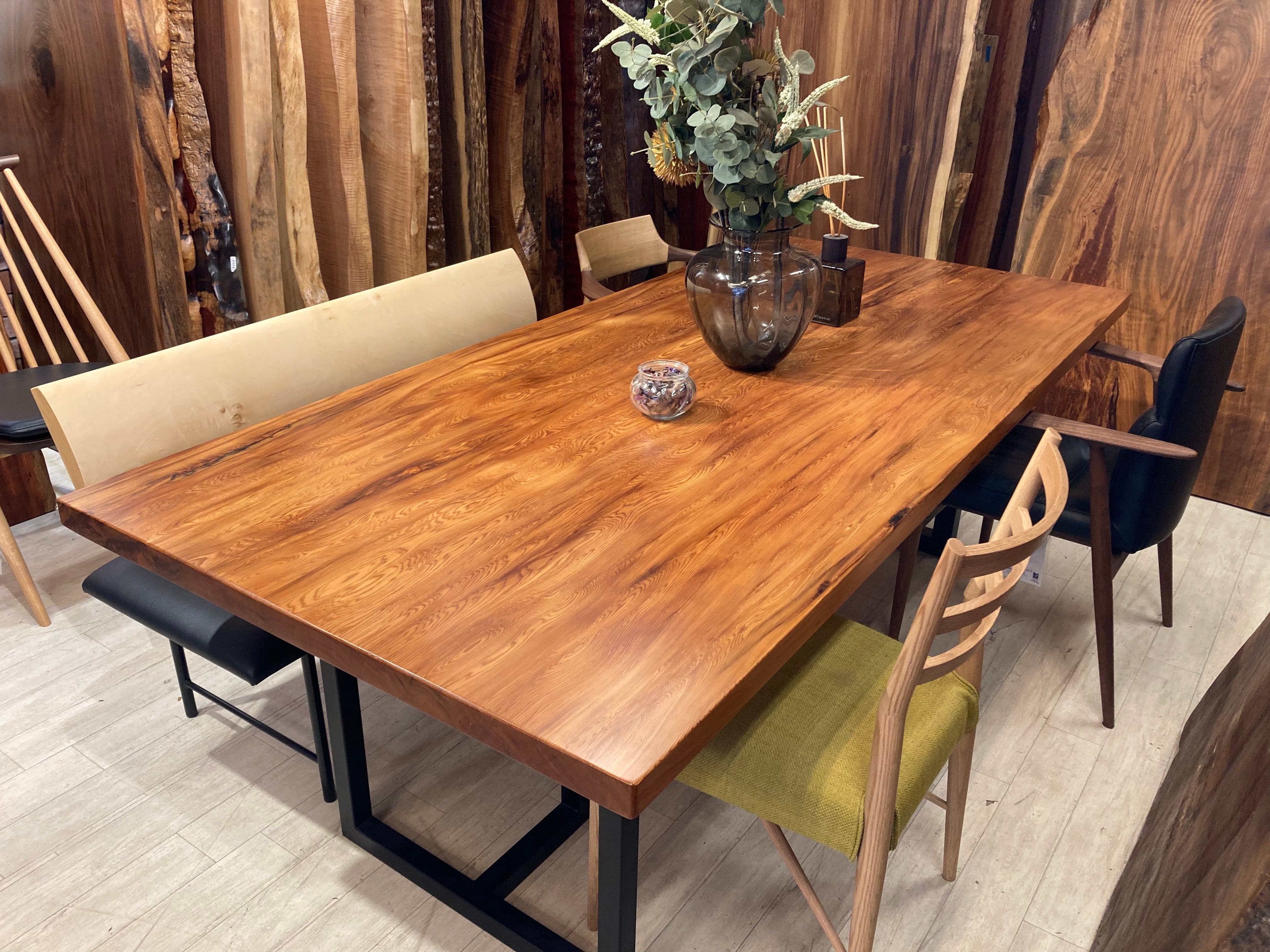 屋久杉 一枚板 2080×970-980×45 22117 | 千年家具 - 一枚板 テーブル専門店