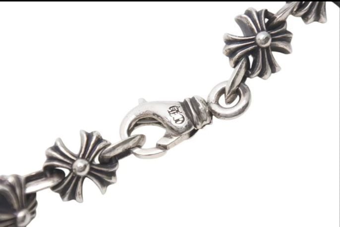 CHROME HEARTS クロムハーツ CH X LINK CH Xリンク シルバーネックレス