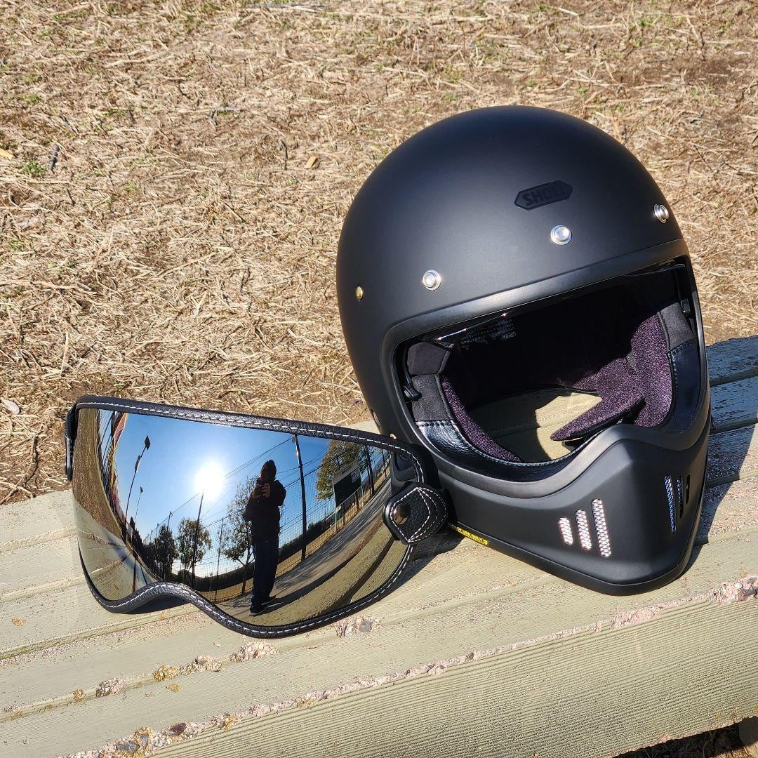 SHOEI EX-ZERO 専用設計 ゴーグル シルバー ミラーシールド | HinaHima