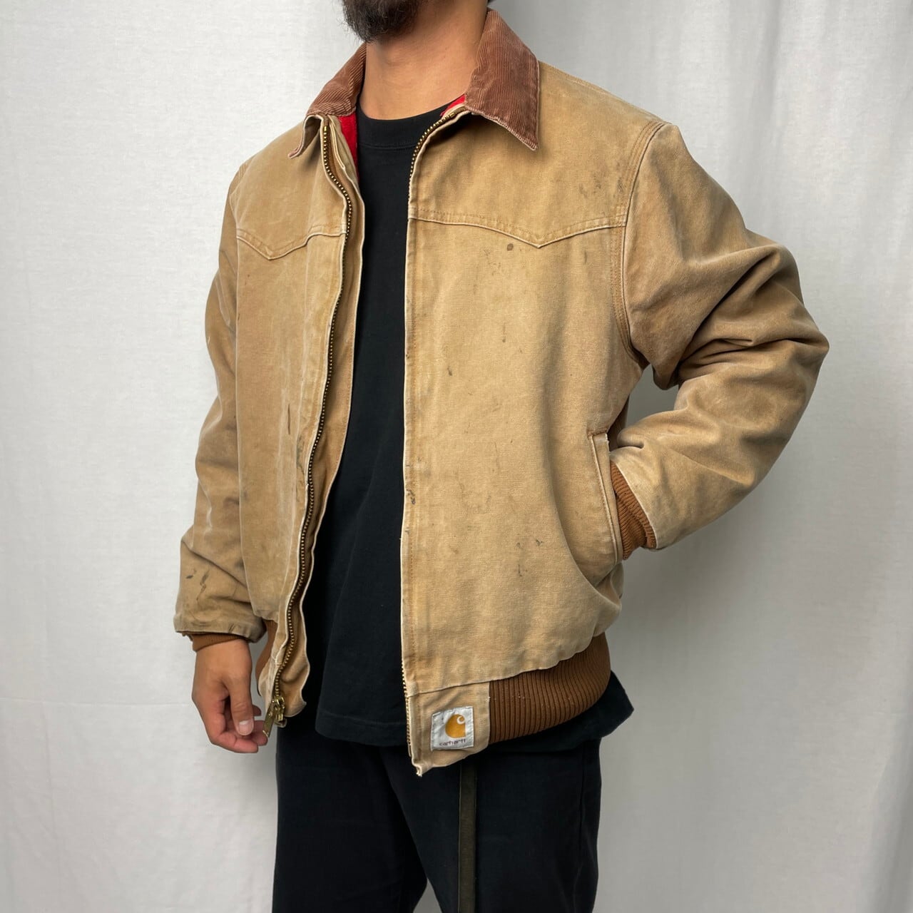 90年代 Carhartt カーハート ダック地 サンタフェジャケット ワーク