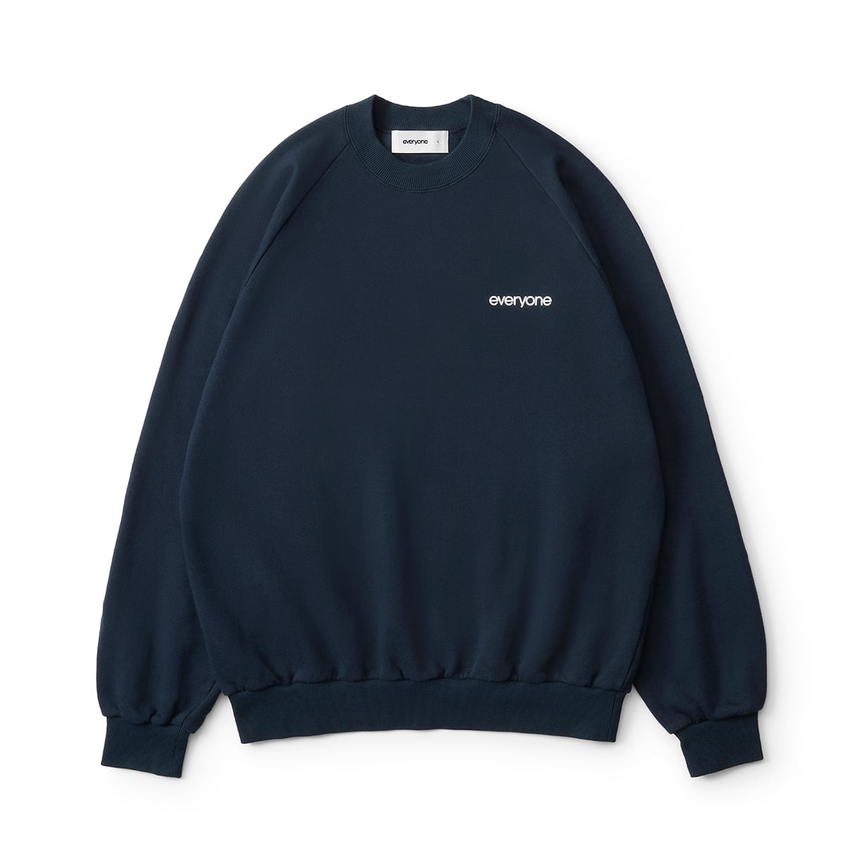 everyone original logo crew sweat (NAVY) | everyone