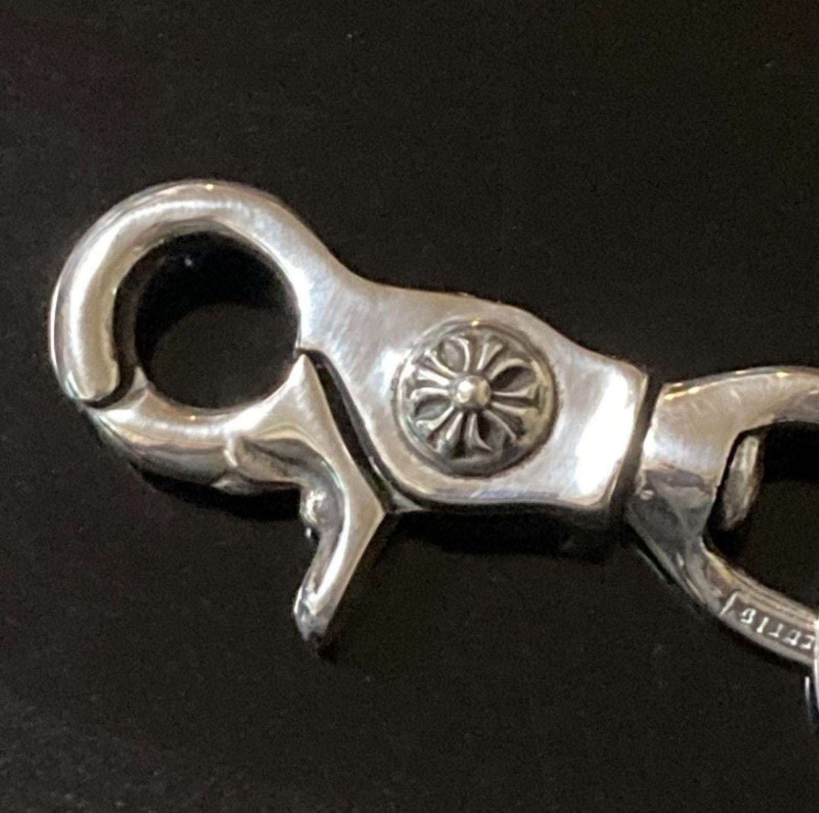 CHROME HEARTS クロムハーツ クリップ スイベル クロスボール ダガー