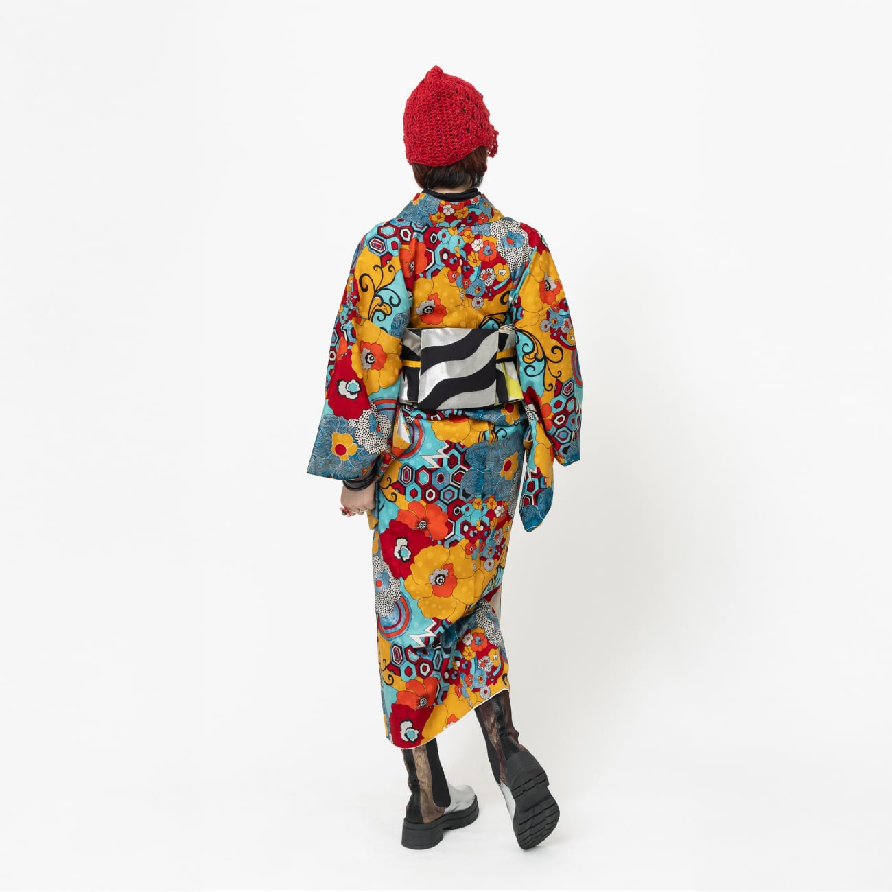 2色》Psychedelic Flower【小紋】（受注商品） | 【公式】モダン