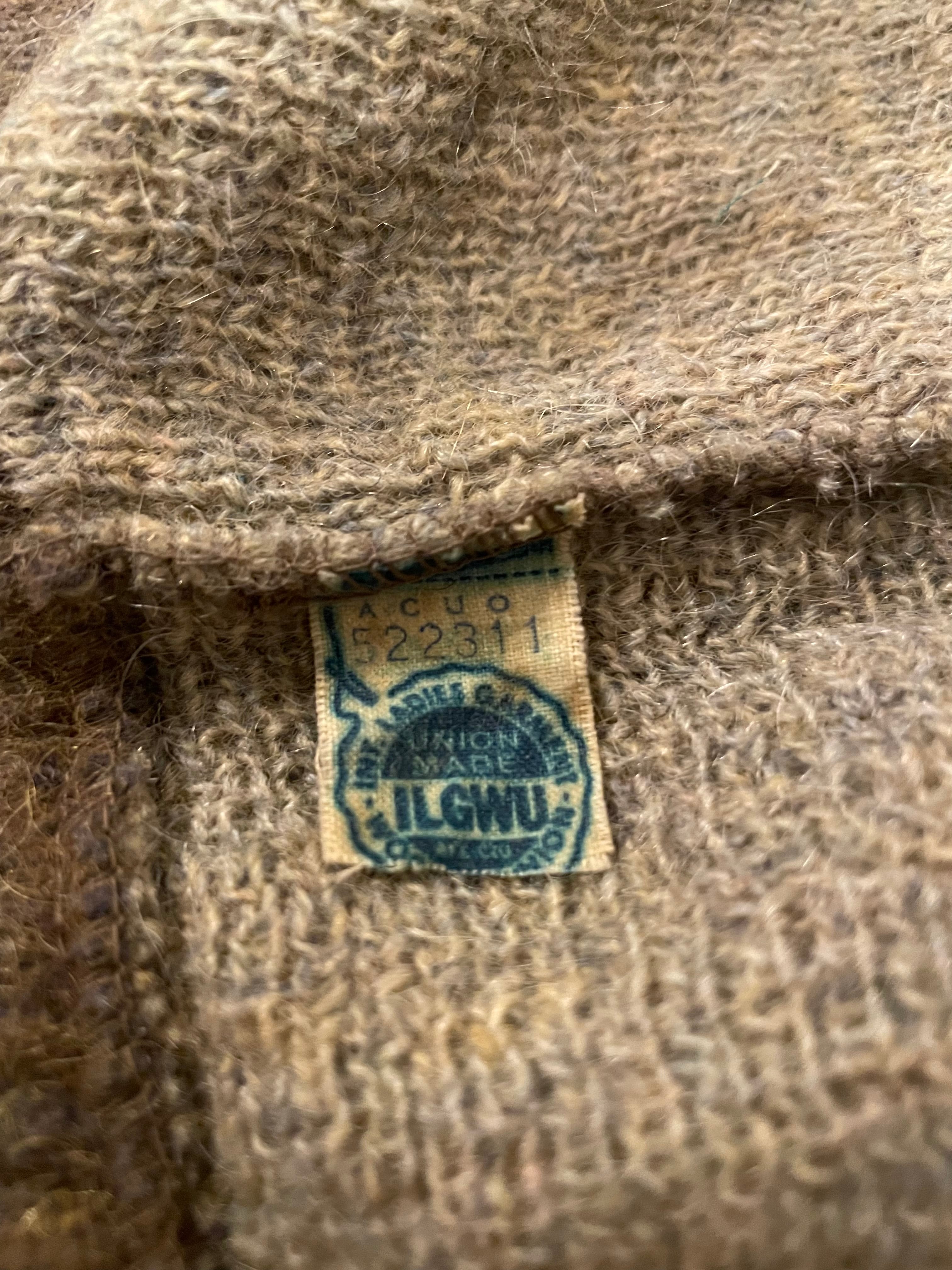 カートコバーン!! 60年代 vintage BRENT モヘア カーディガン ニット